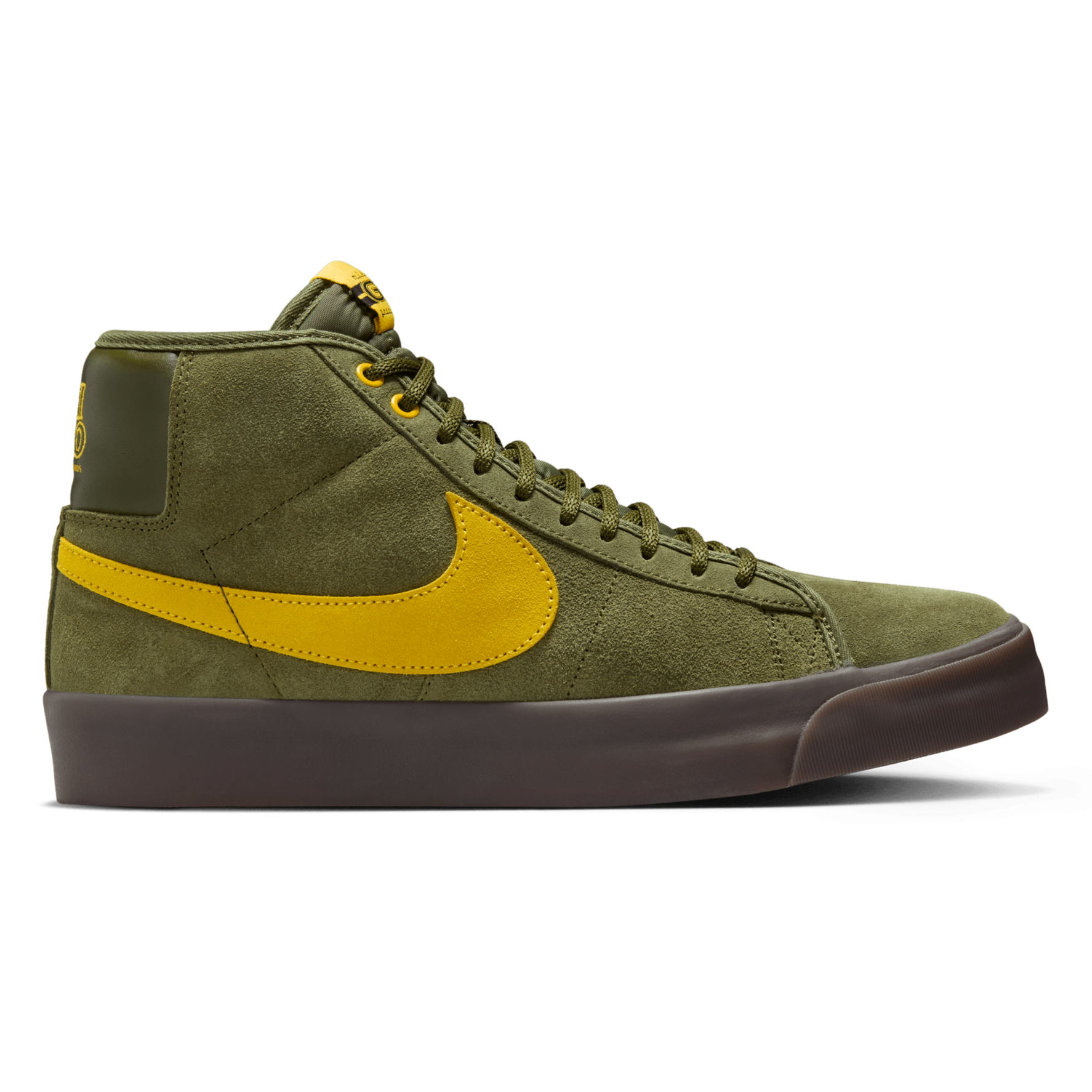 Rough Green AntiHero x Nike SB Blazer Mid Skate Shoe