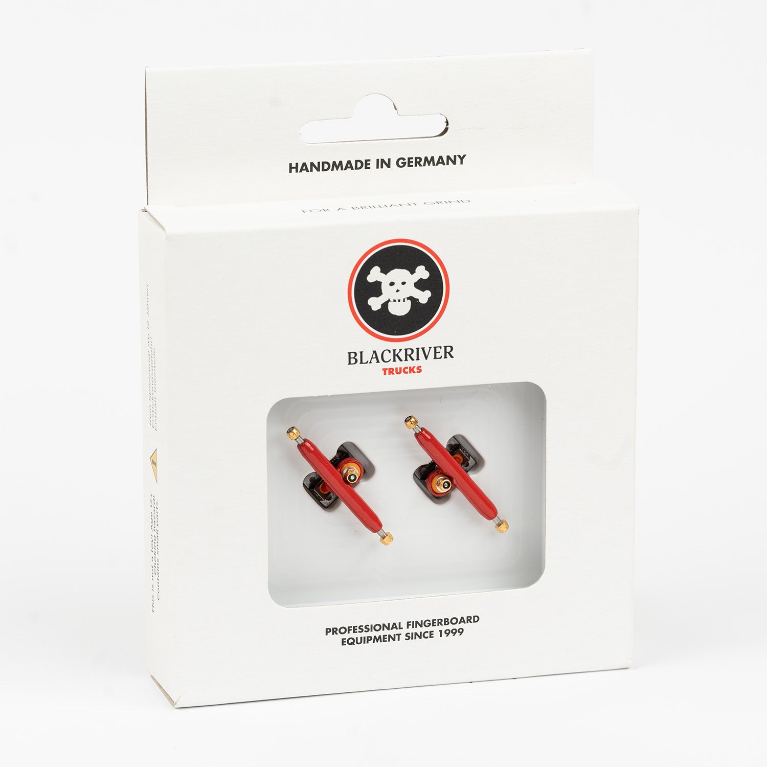 Red/Black 34mm 3.0 Blackriver Fingerboard Trucks