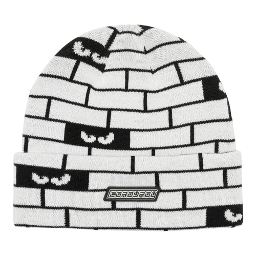 White Bricks Corduroy Beanie