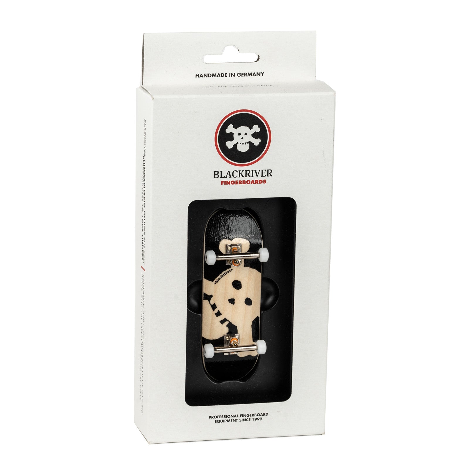 New Skull Natural Stain Blackriver Complete Fingerboard Package