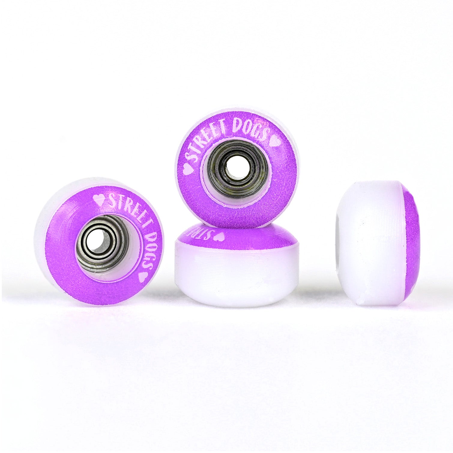 Purple Love Edition Blackriver Street Dog Fingerboard Wheels