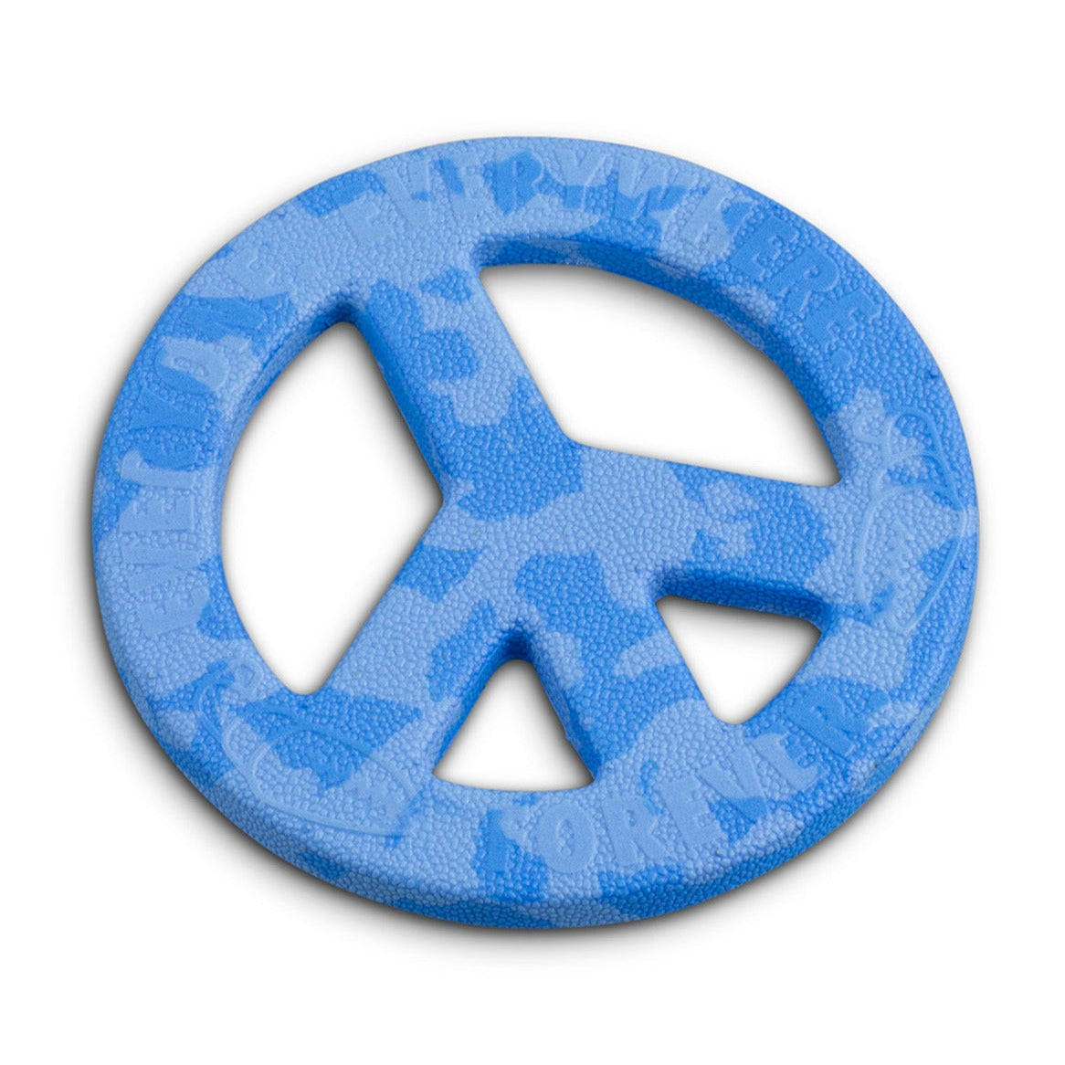 Blue Swirl Peace of Foam Crab Grab Stomp Pad