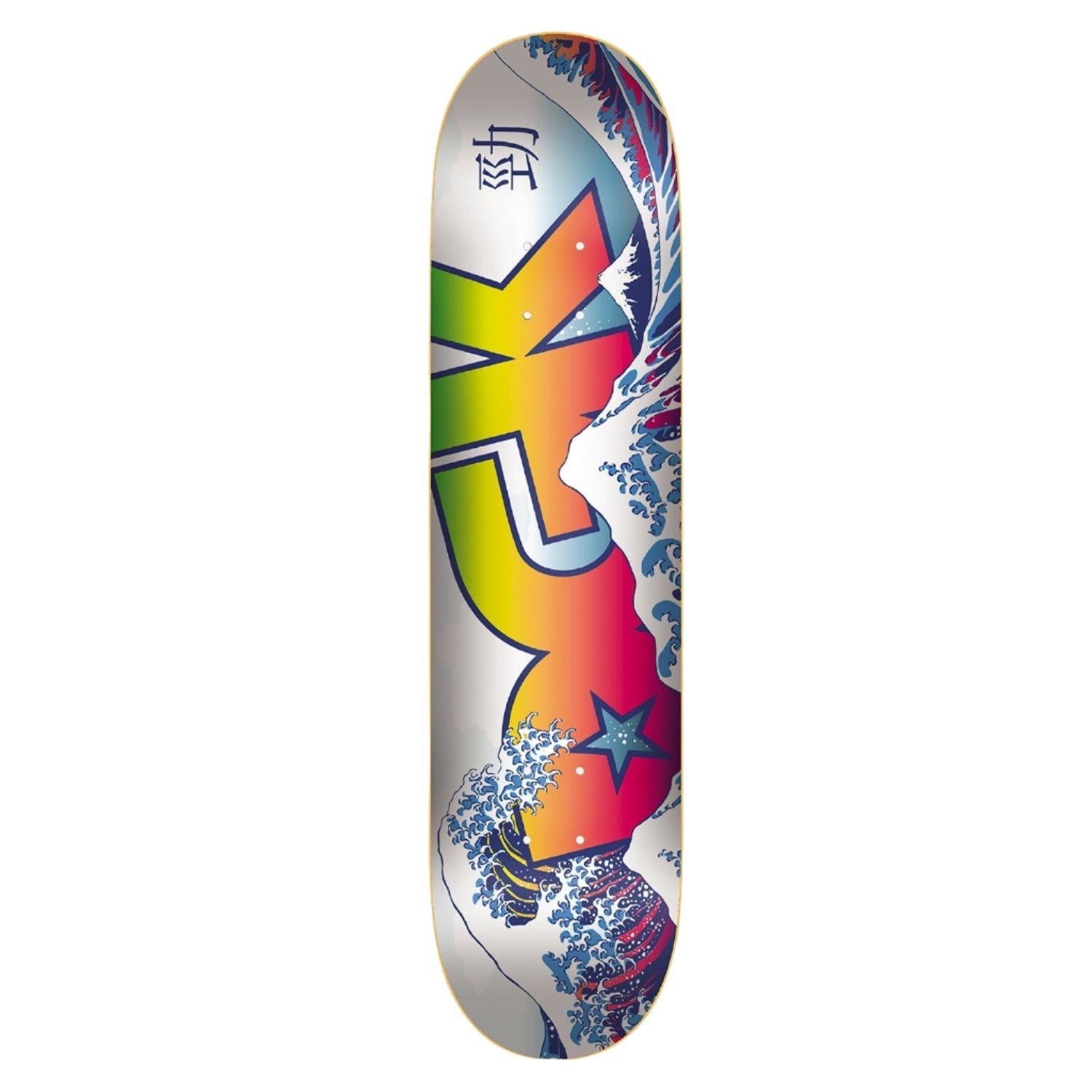 Rainbow Tsunami DGK Skateboard Deck