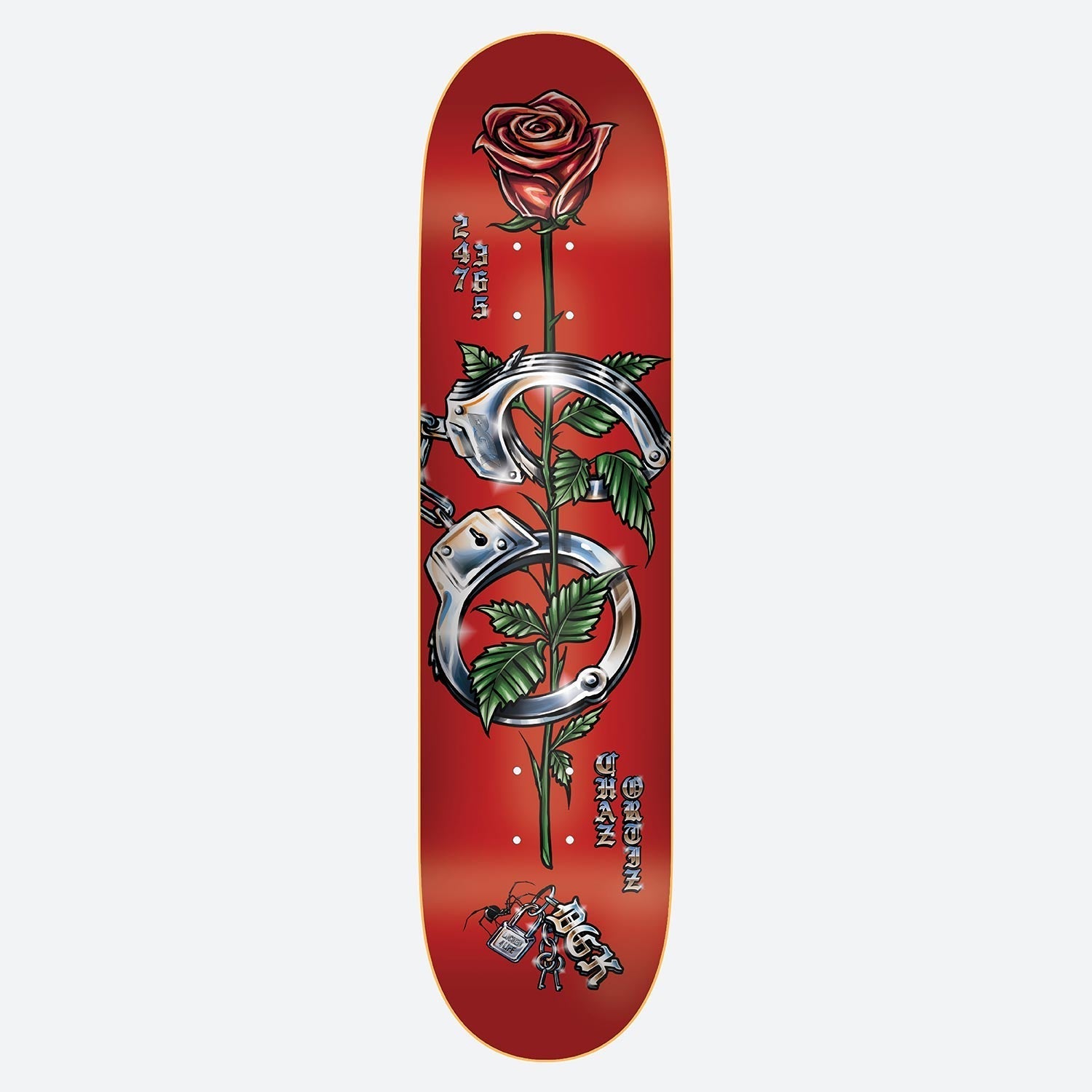 Chaz Ortiz Locked DGK Skateboard Deck