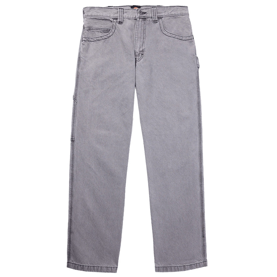 Dickies Relaxed Fit Carpenter Denim Pants - Ultimate Gray