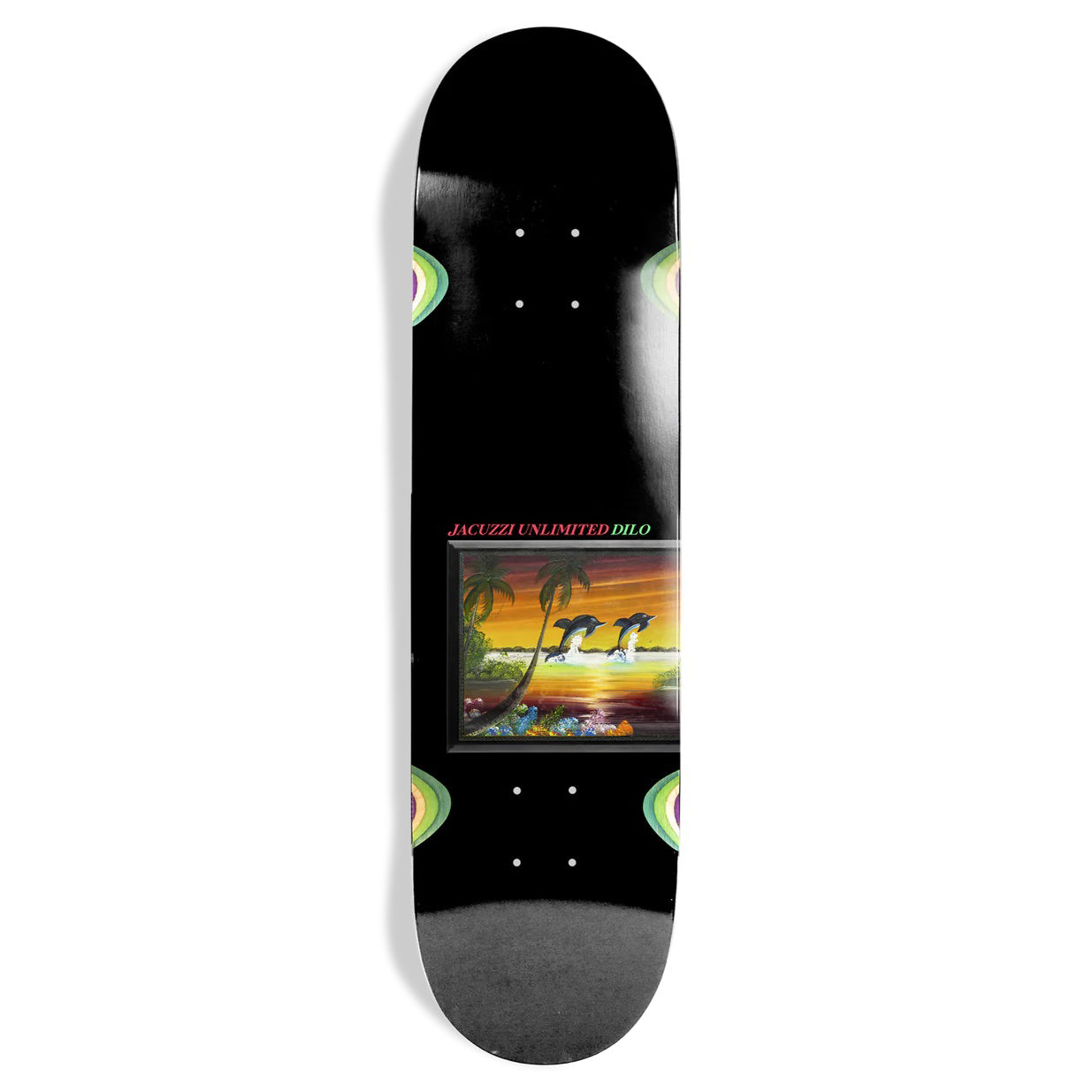 Jon Dilo Flipper Jacuzzi Skateboard Deck With Wheel Wells