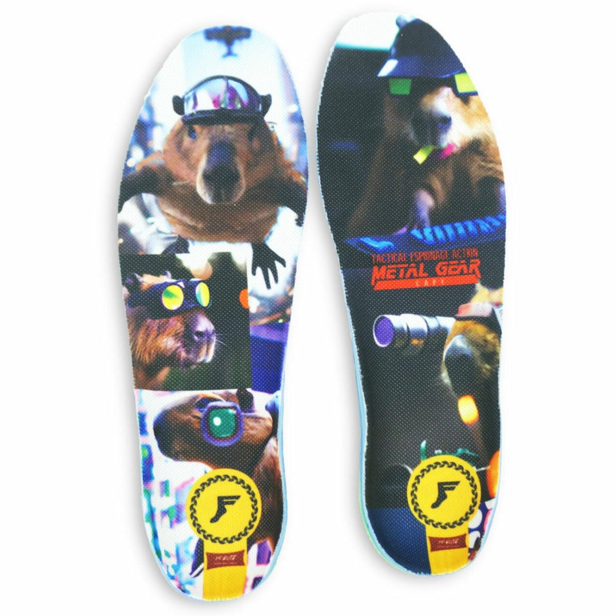 Metal Gear Capy Cali Kidz Hi Profile FP Kingfoam Insoles