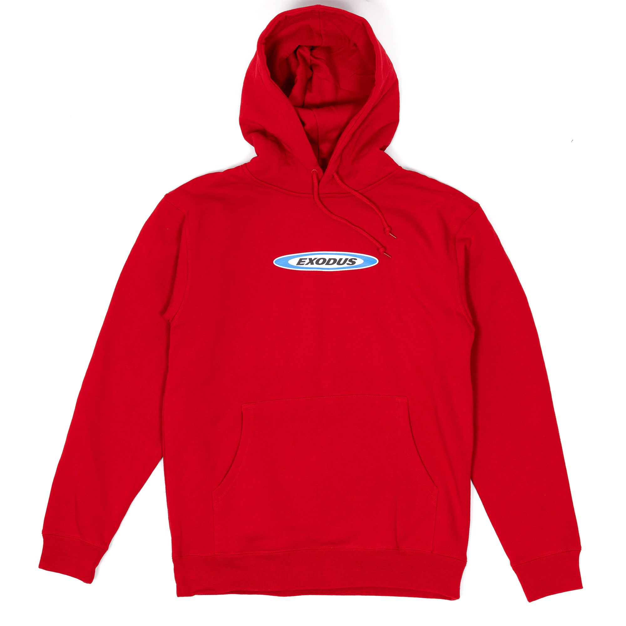 Red Exodus Oval Hoodie