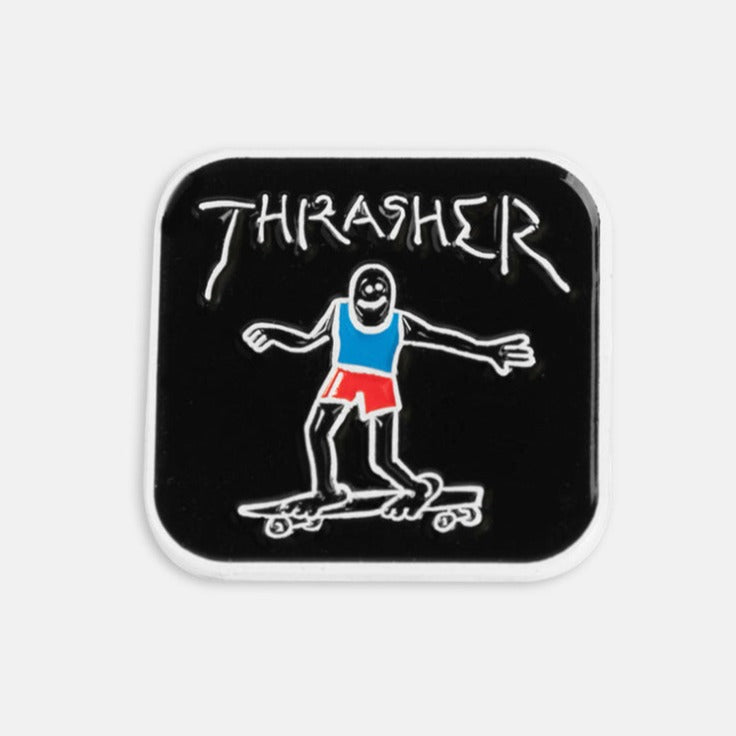 Gonz Thrasher Magazine Lapel Pin