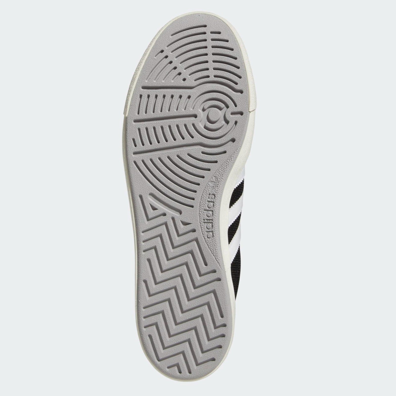 Black/White Nora Adidas Pro Skate Shoe Bottom