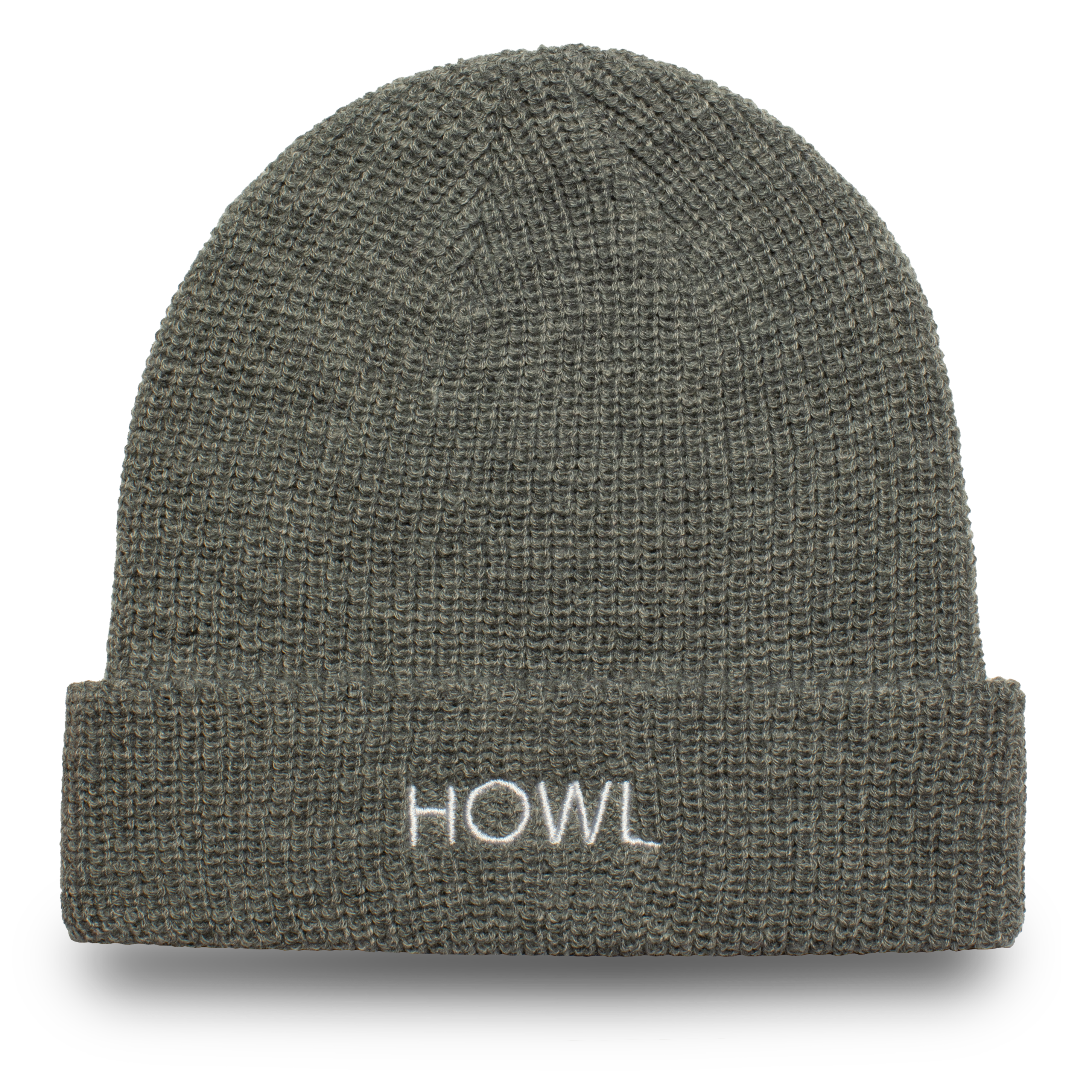 Heather Grey Gasoline Howl Beanie