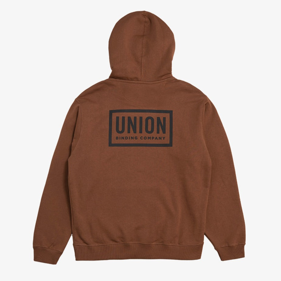 Brown Team Union Bindings Hoodie Back