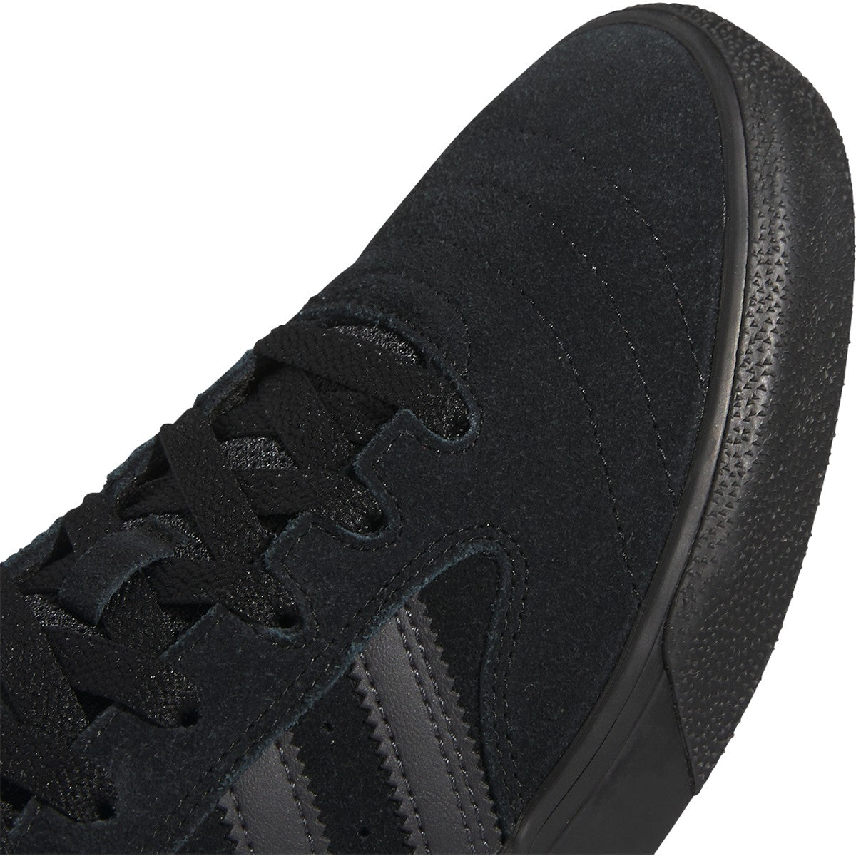 Black/Black Busenitz Vulc II Adidas Skate Shoe Detail