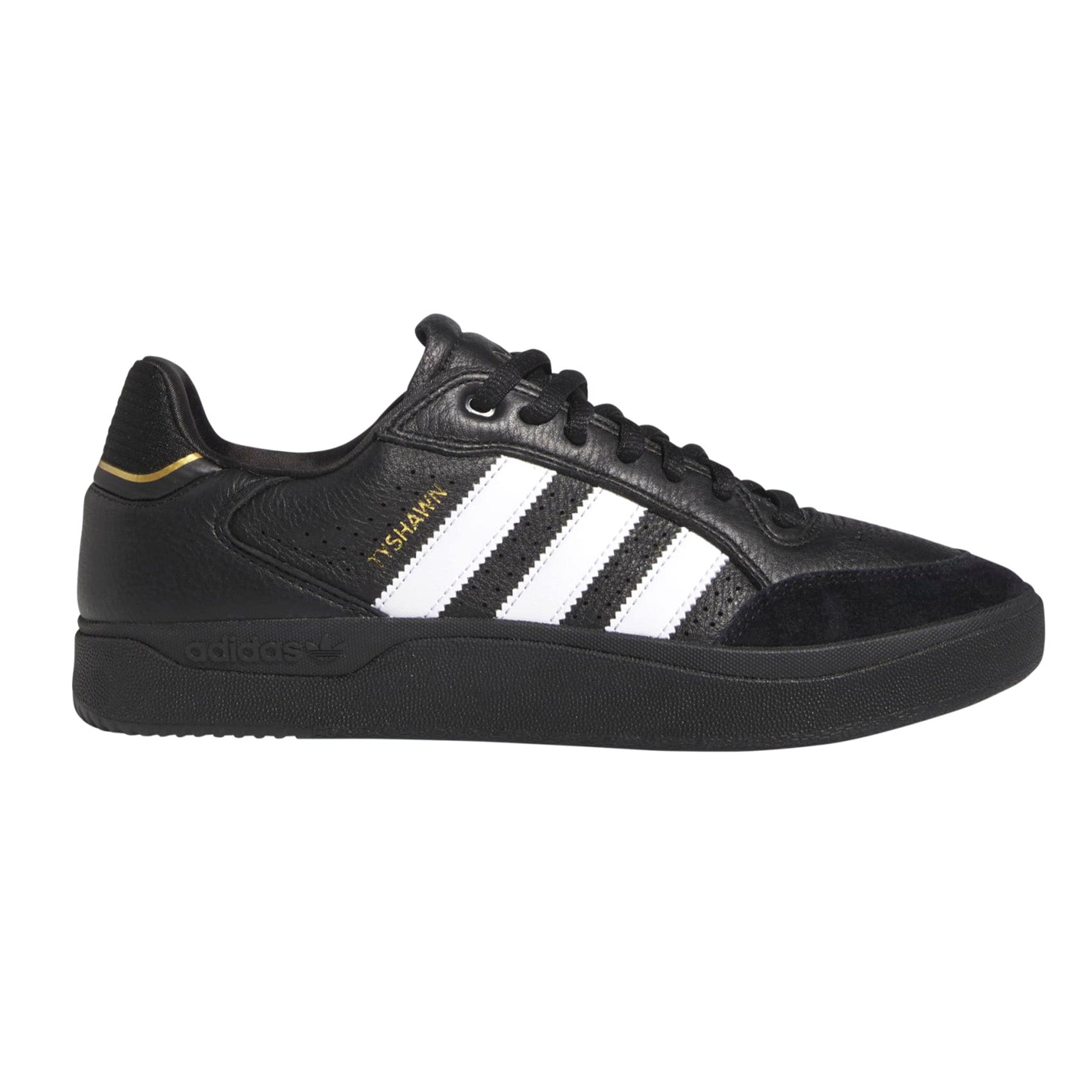 Black Tyshawn Low Adidas Skate Shoe