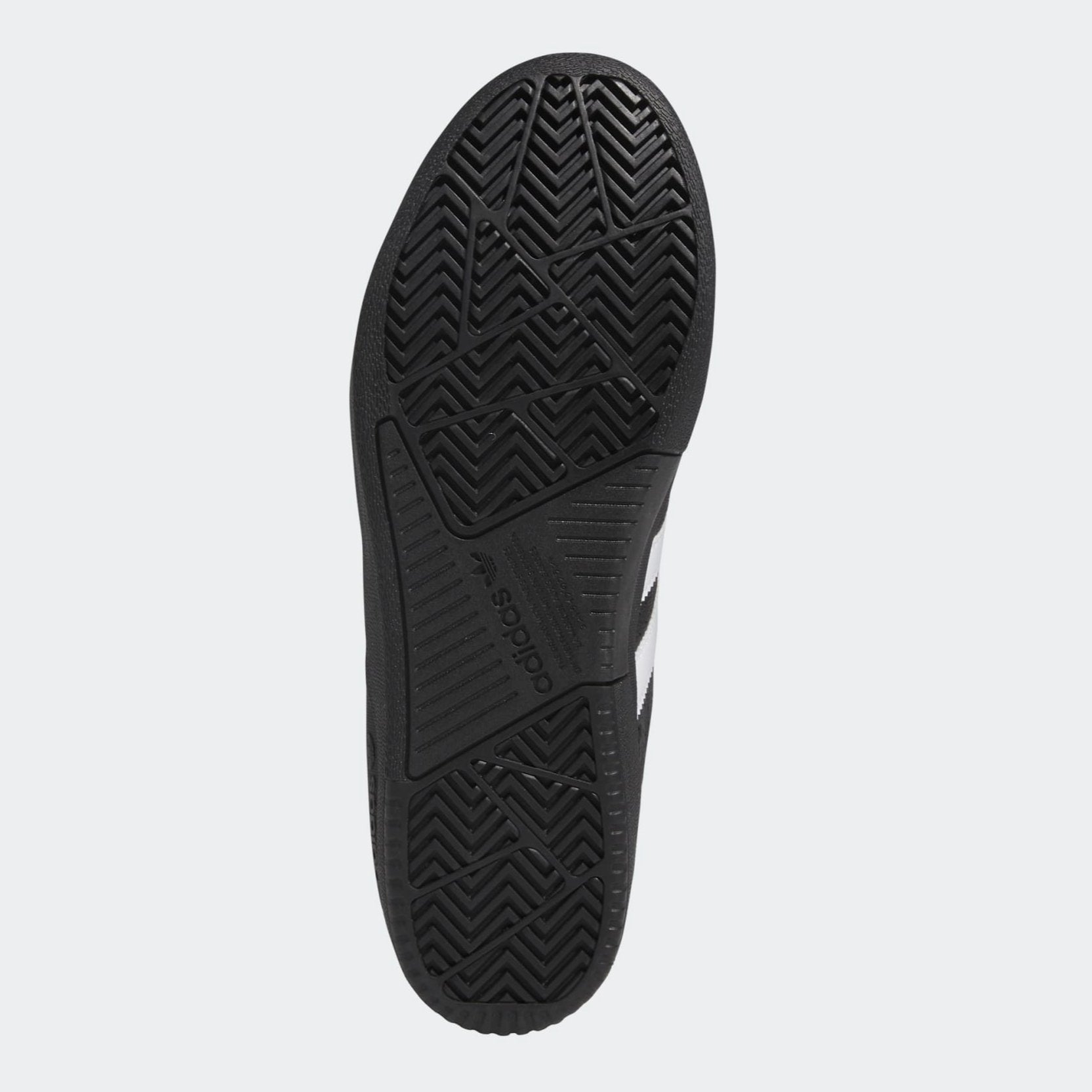 Black Tyshawn Low Adidas Skate Shoe Bottom