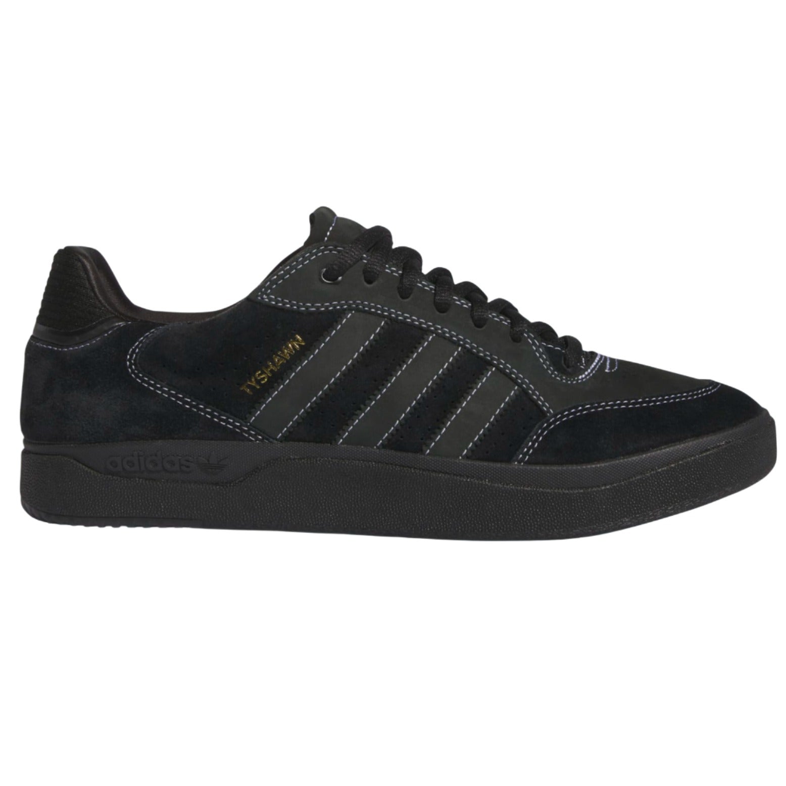 Core Black Tyshawn Low Adidas Skate Shoe