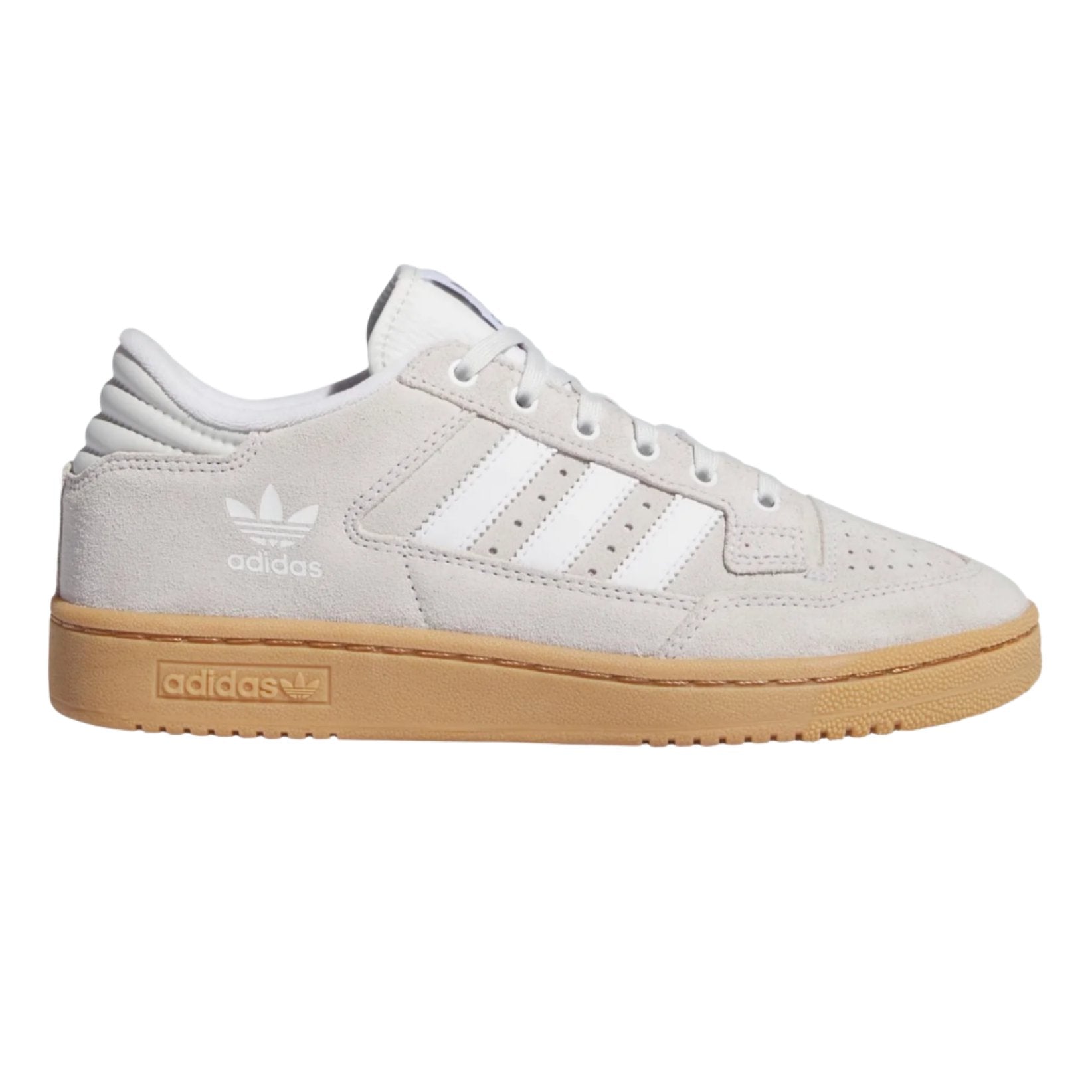 Crystal White Centennial 84 Low ADV Adidas Skate Shoe