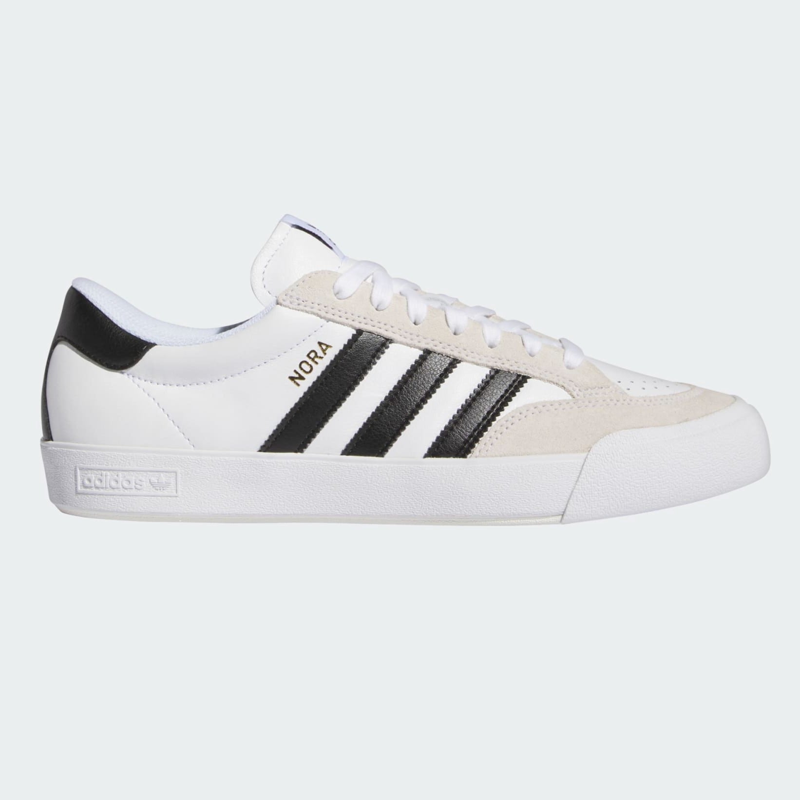 White/Black Nora Vasconcellos Adidas Pro Skate Shoe