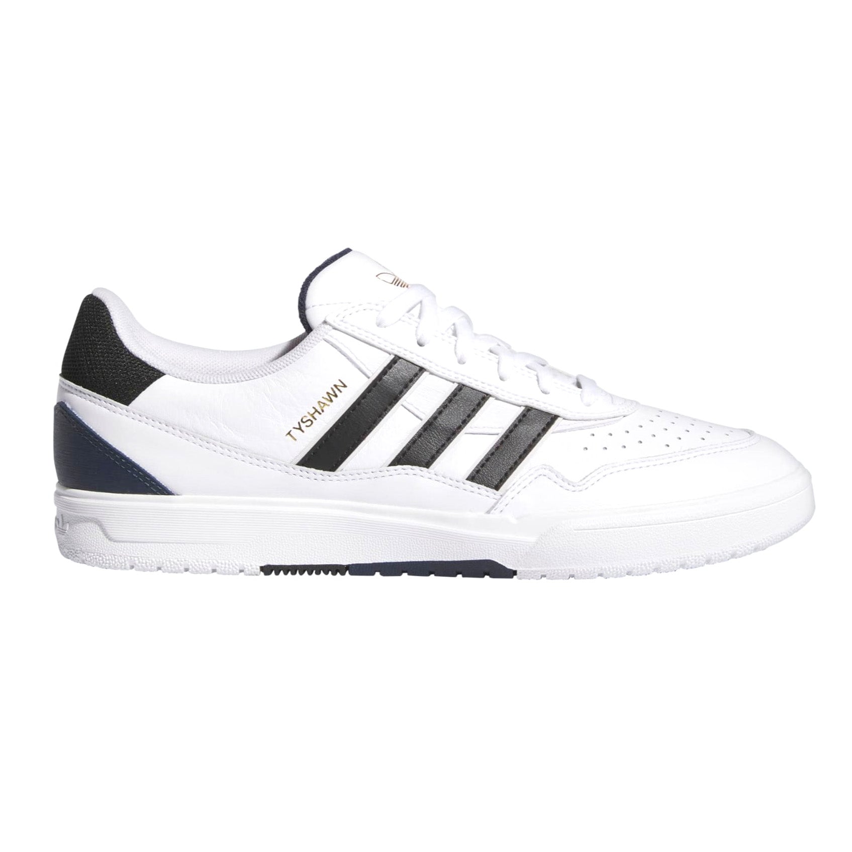 White/Black/Navy Tyshawn II Adidas Skate Shoe