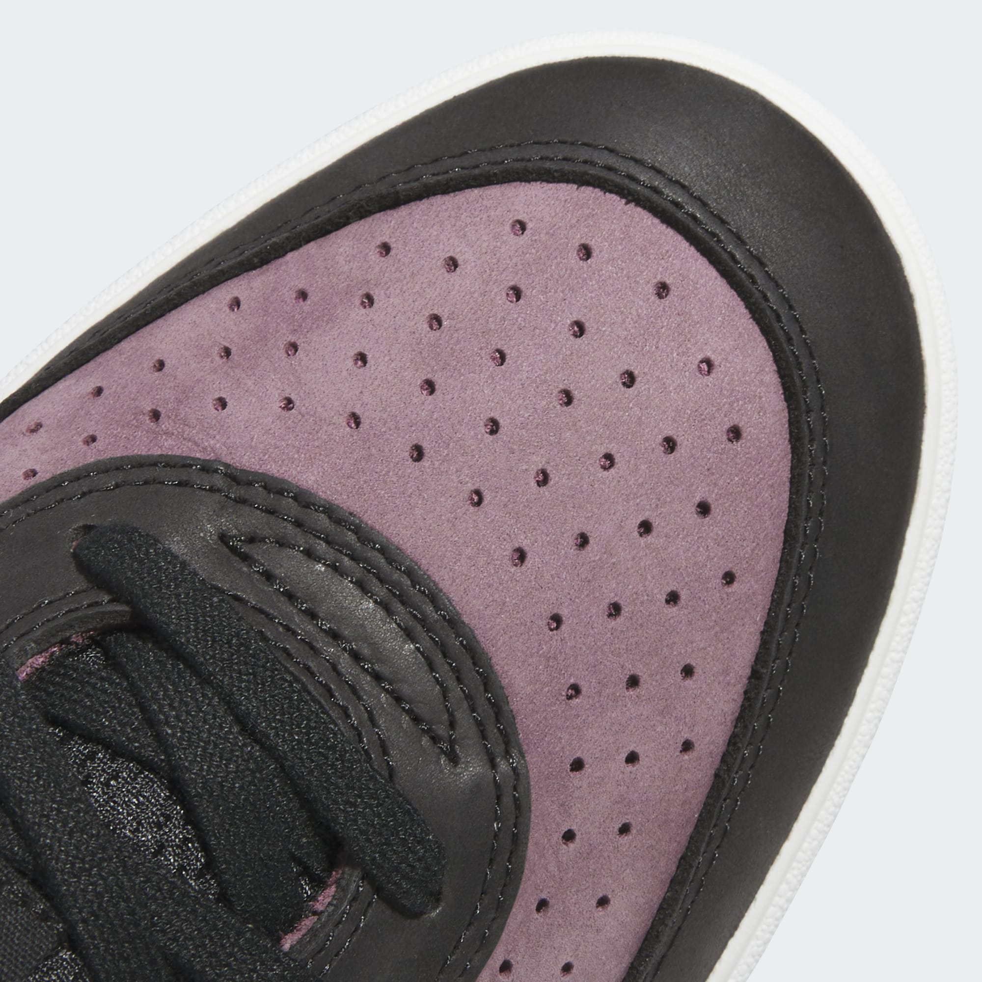 Purple Tyshawn II Adidas Skate Shoe Detail