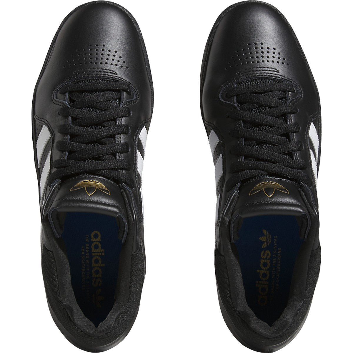 Core Black Tyshawn Adidas Skate Shoe Top