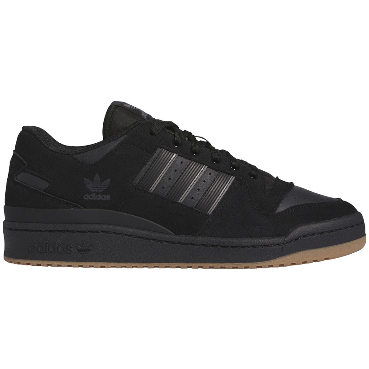 Black Forum 84 Low ADV Adidas Skateboarding Shoe