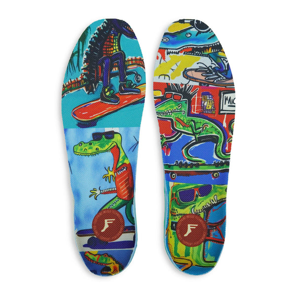 Chris Wimer Pro Skater Gator FP Kingfoam Skateboard Insoles