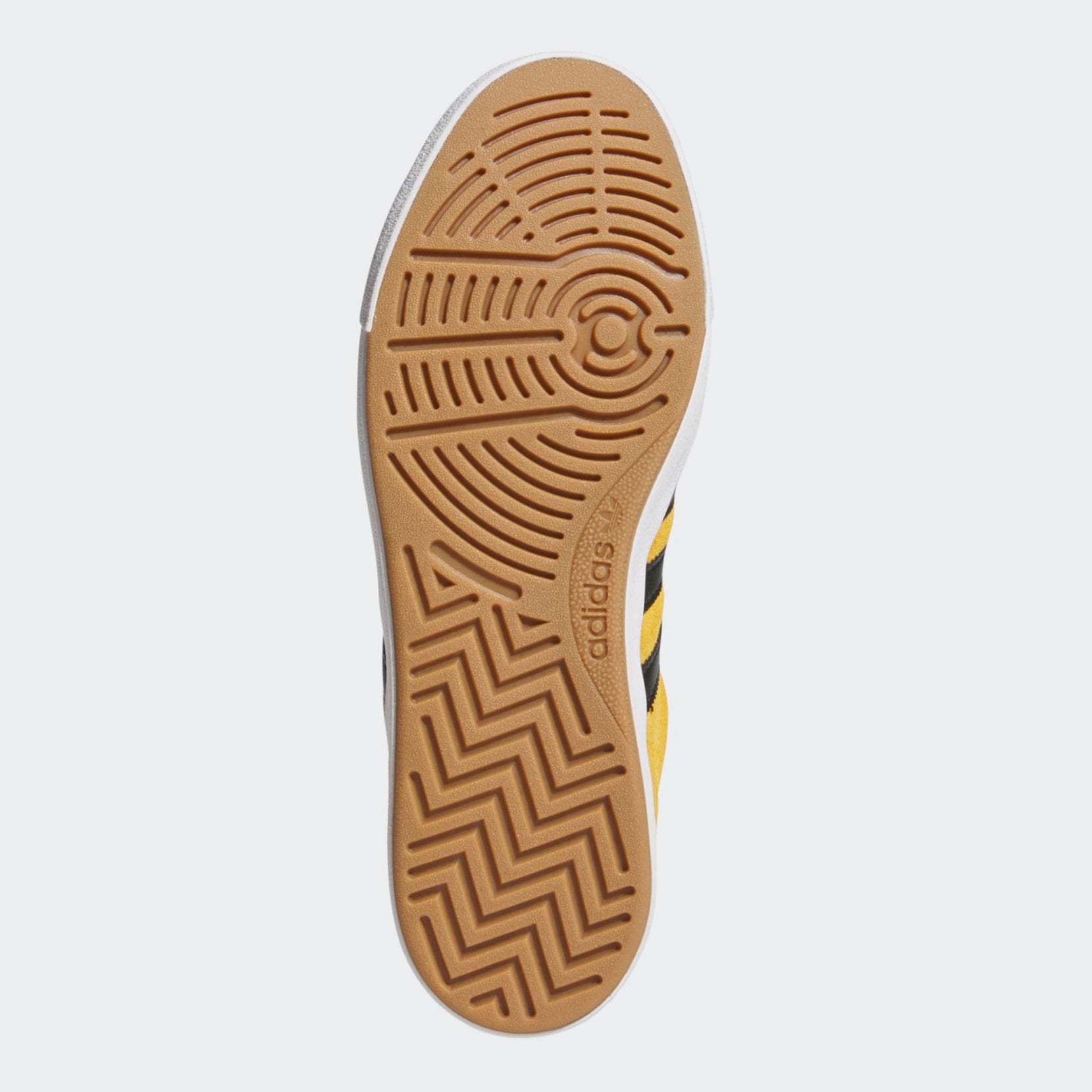 Yellow/Black Nora Adidas Skate Shoe Bottom