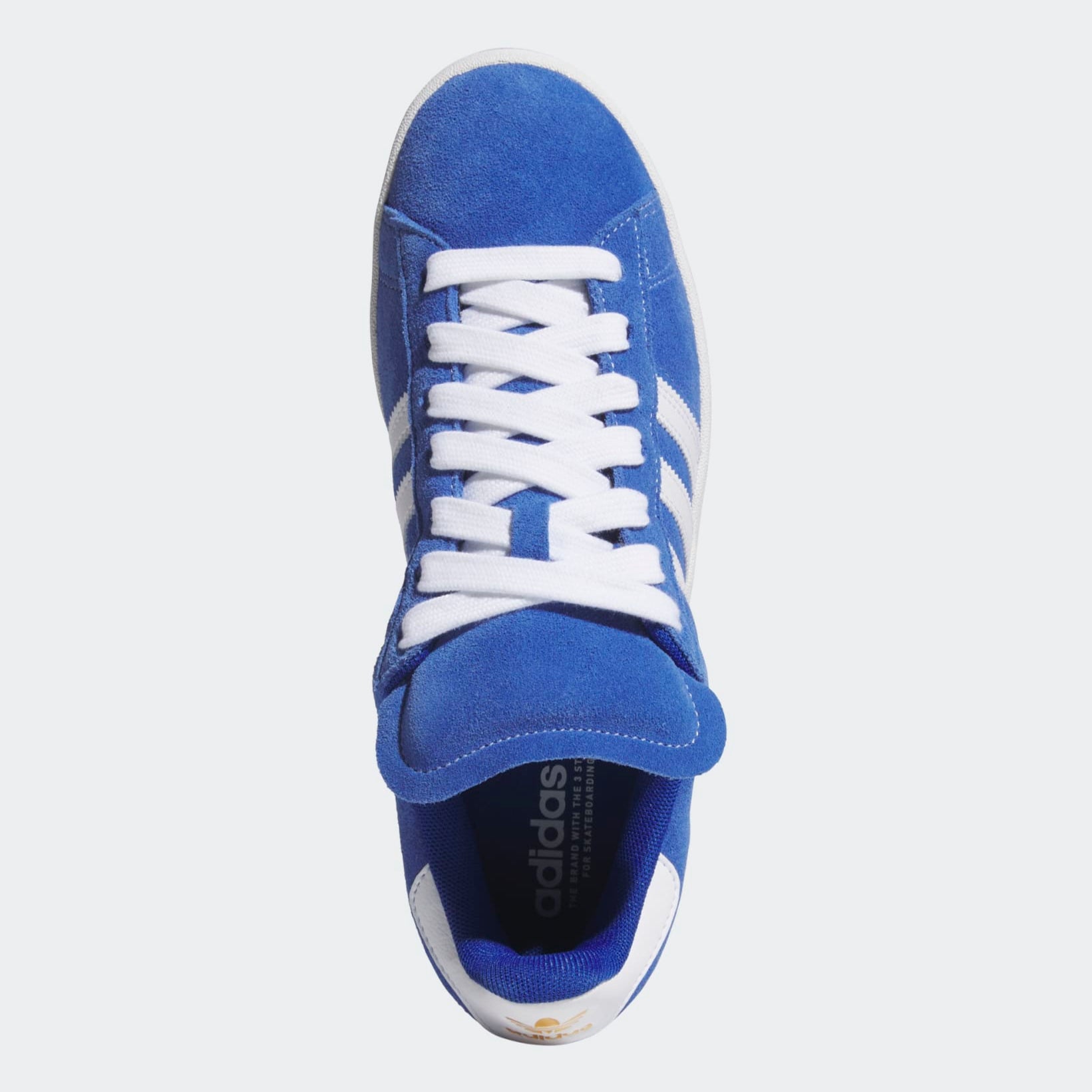 Royal Blue Campus ADV Adidas Skate Shoe Top