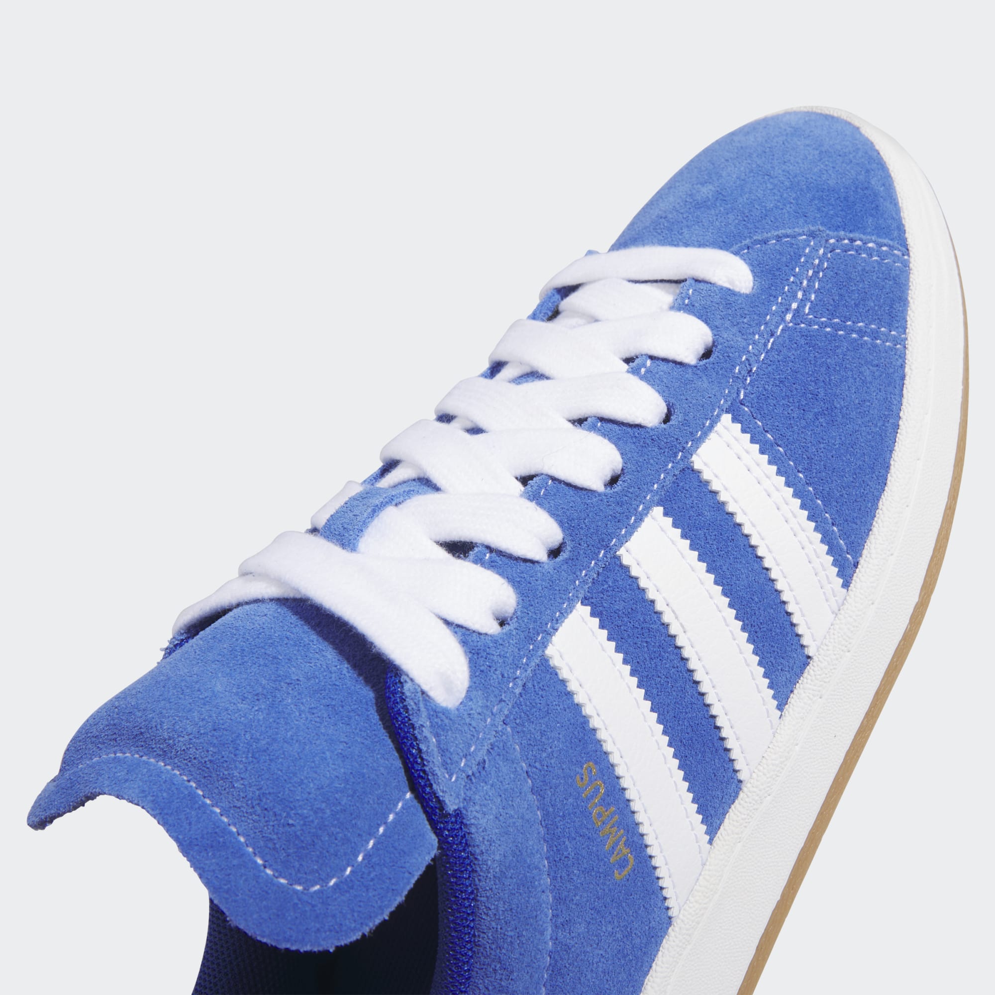 Royal Blue Campus ADV Adidas Skate Shoe Detail