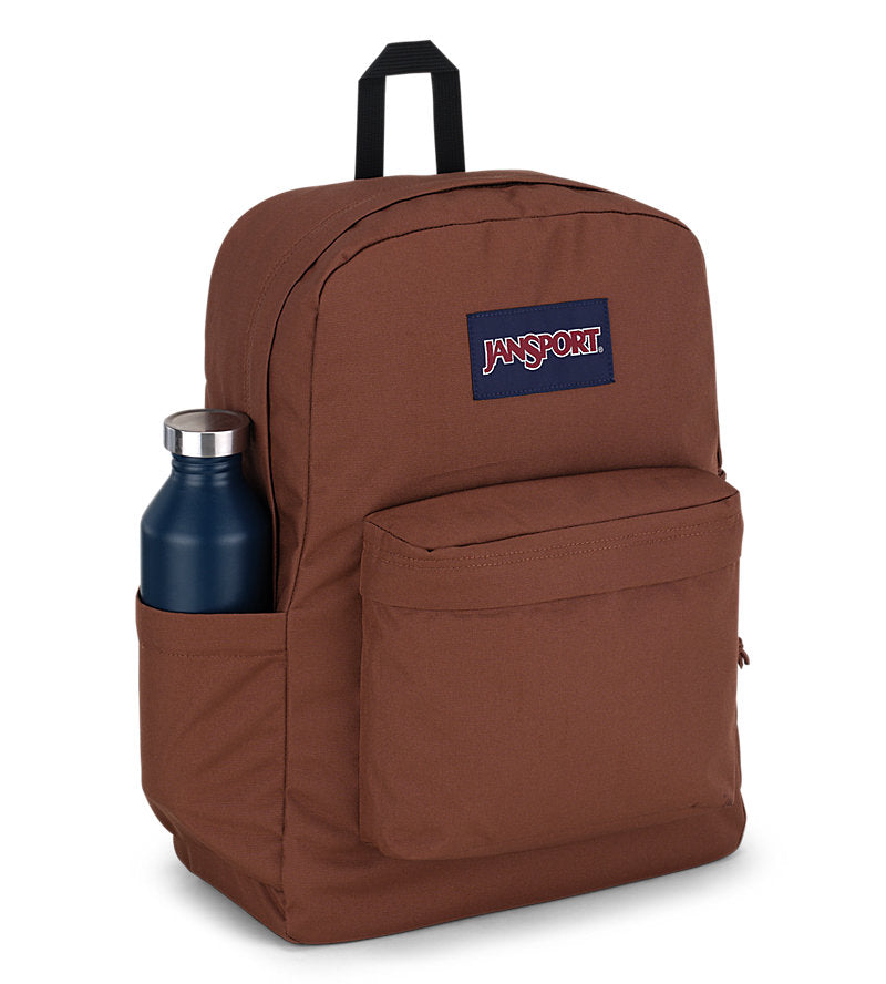 Basic Brown Superbreak Plus Jansport Backpack