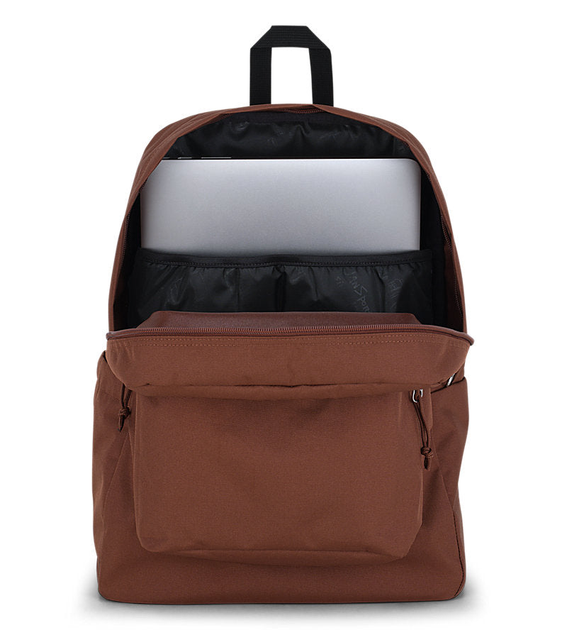 Basic Brown Superbreak Plus Jansport Backpack