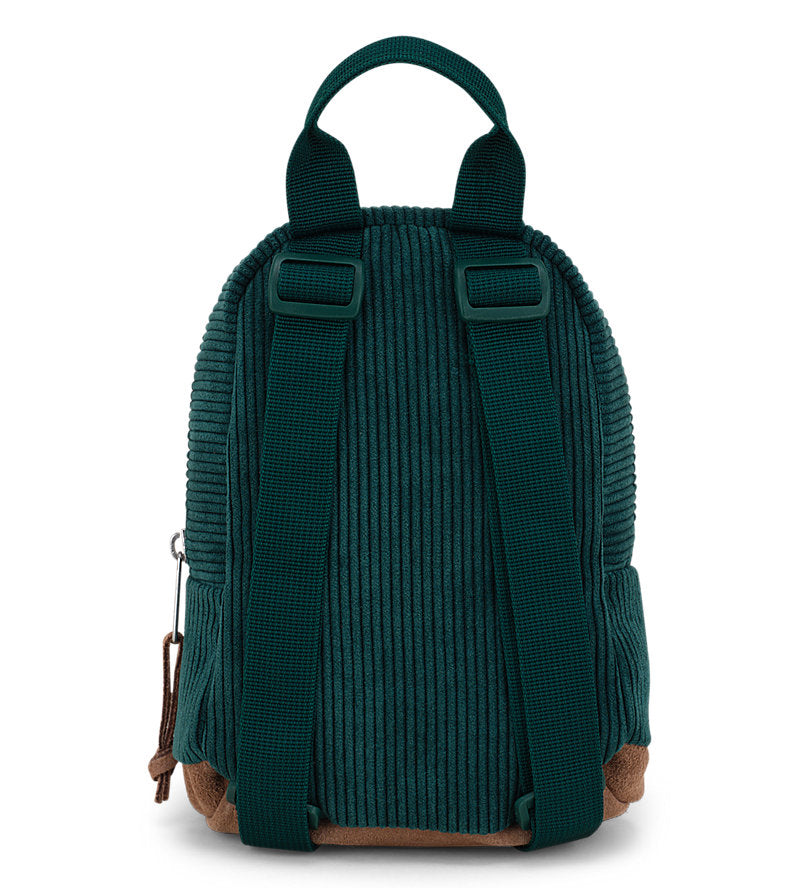 Deep Juniper Corduroy Right pack Mini Jansport Backpack