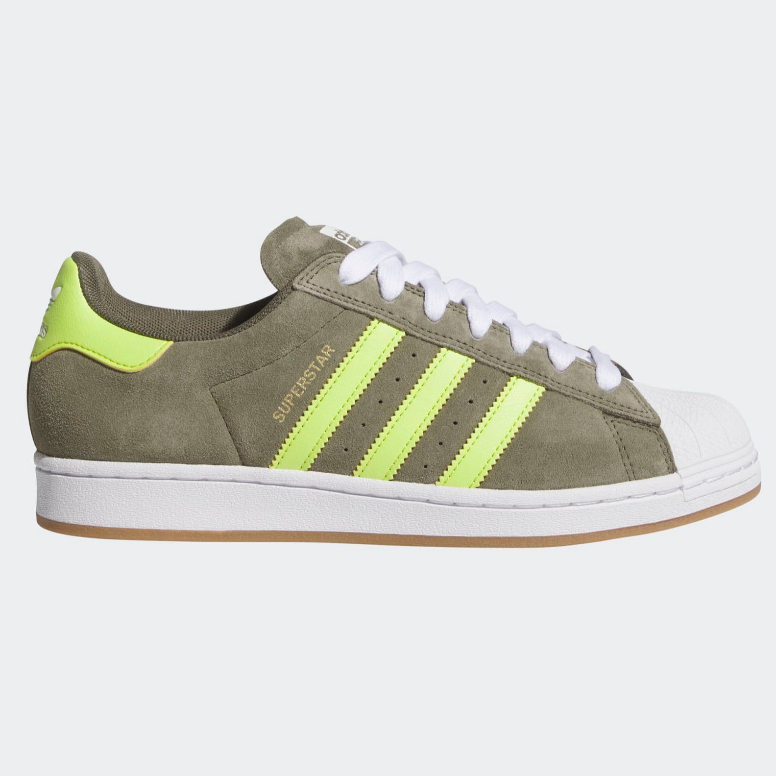 Olive Strata Superstar ADV Adidas Skate Shoe