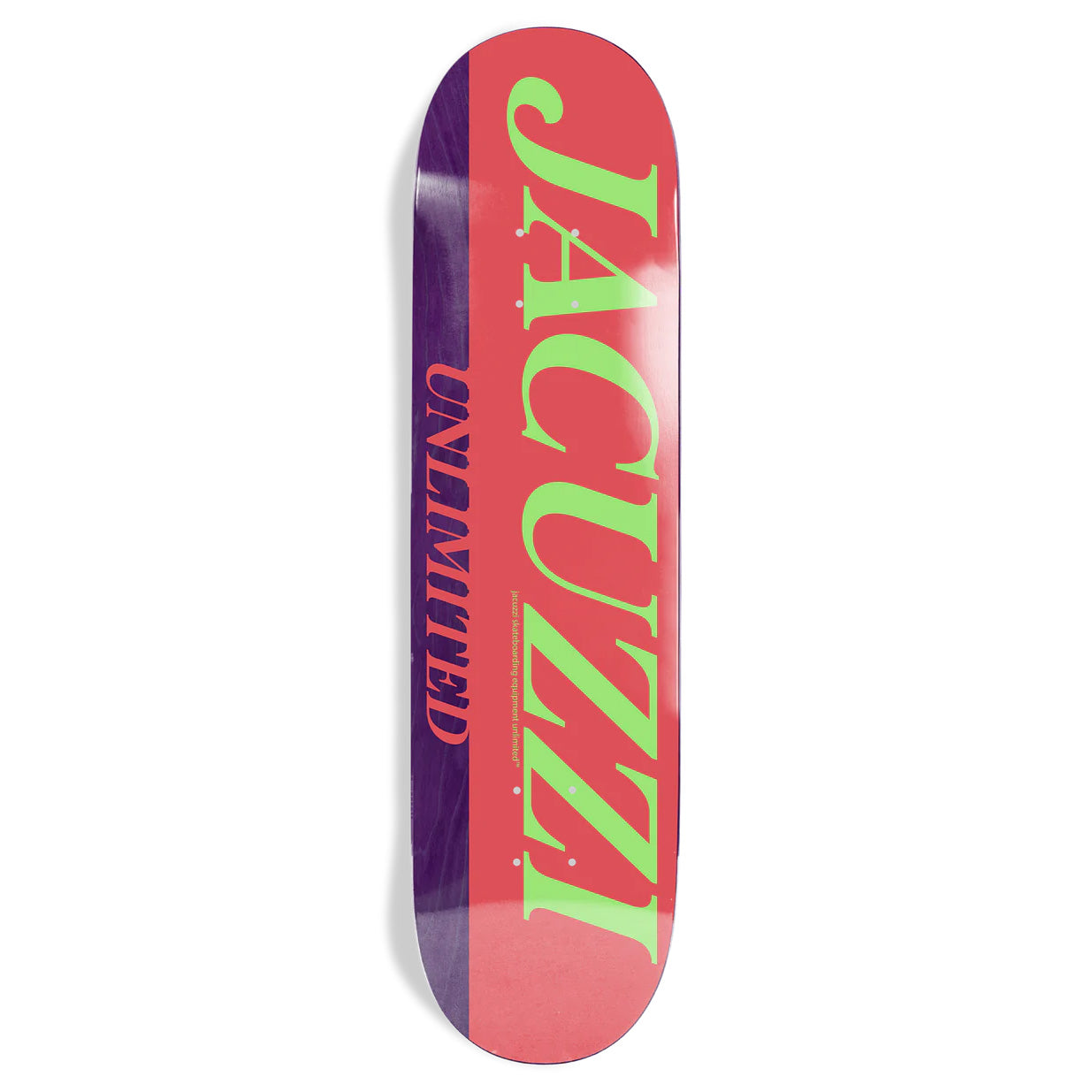 Flavor 8.5 Jacuzzi Unlimited Skateboard Deck