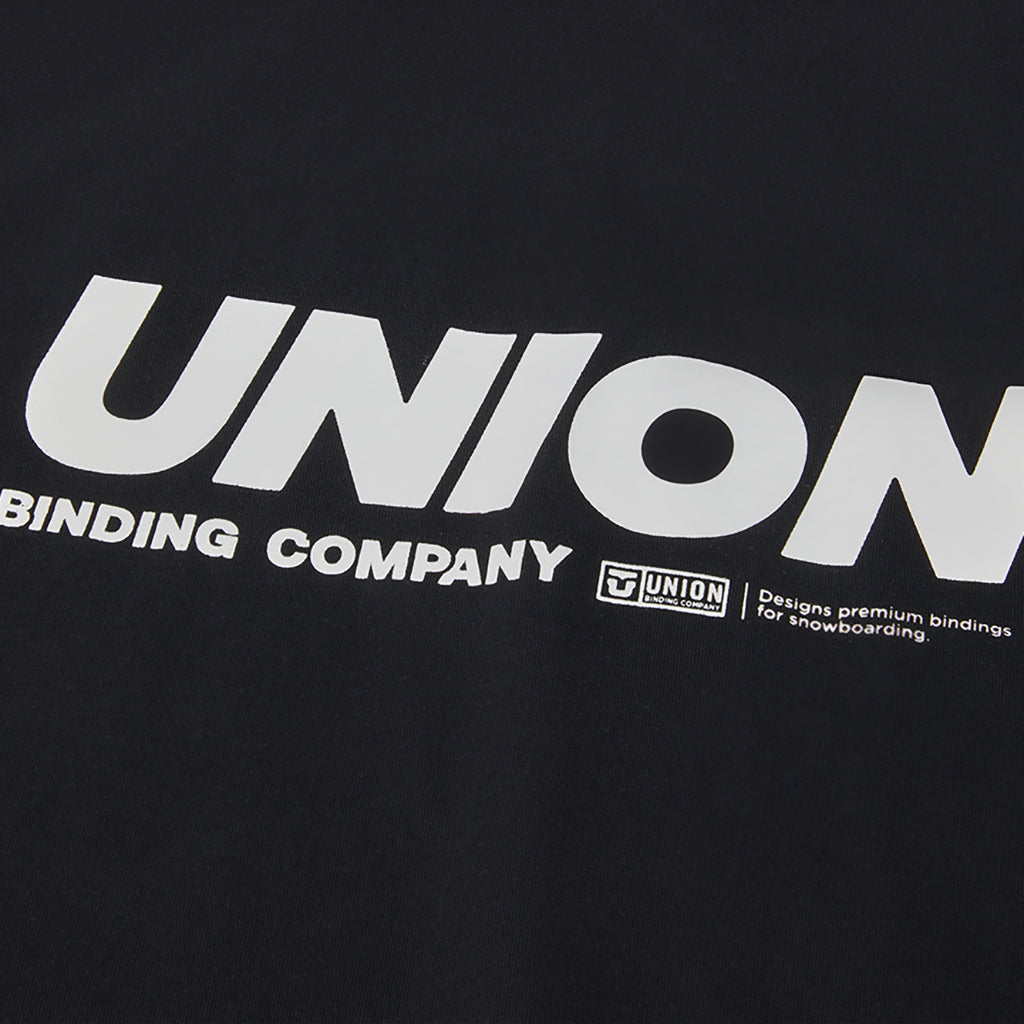 Black Logo Union Bindings T-Shirt