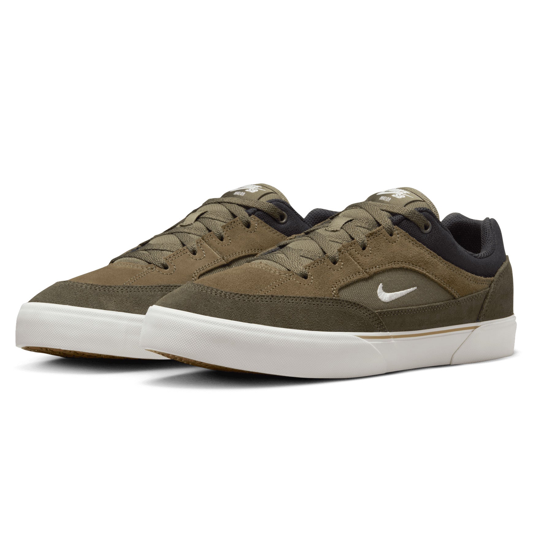 Olive Green Nike Sb Malor Pair