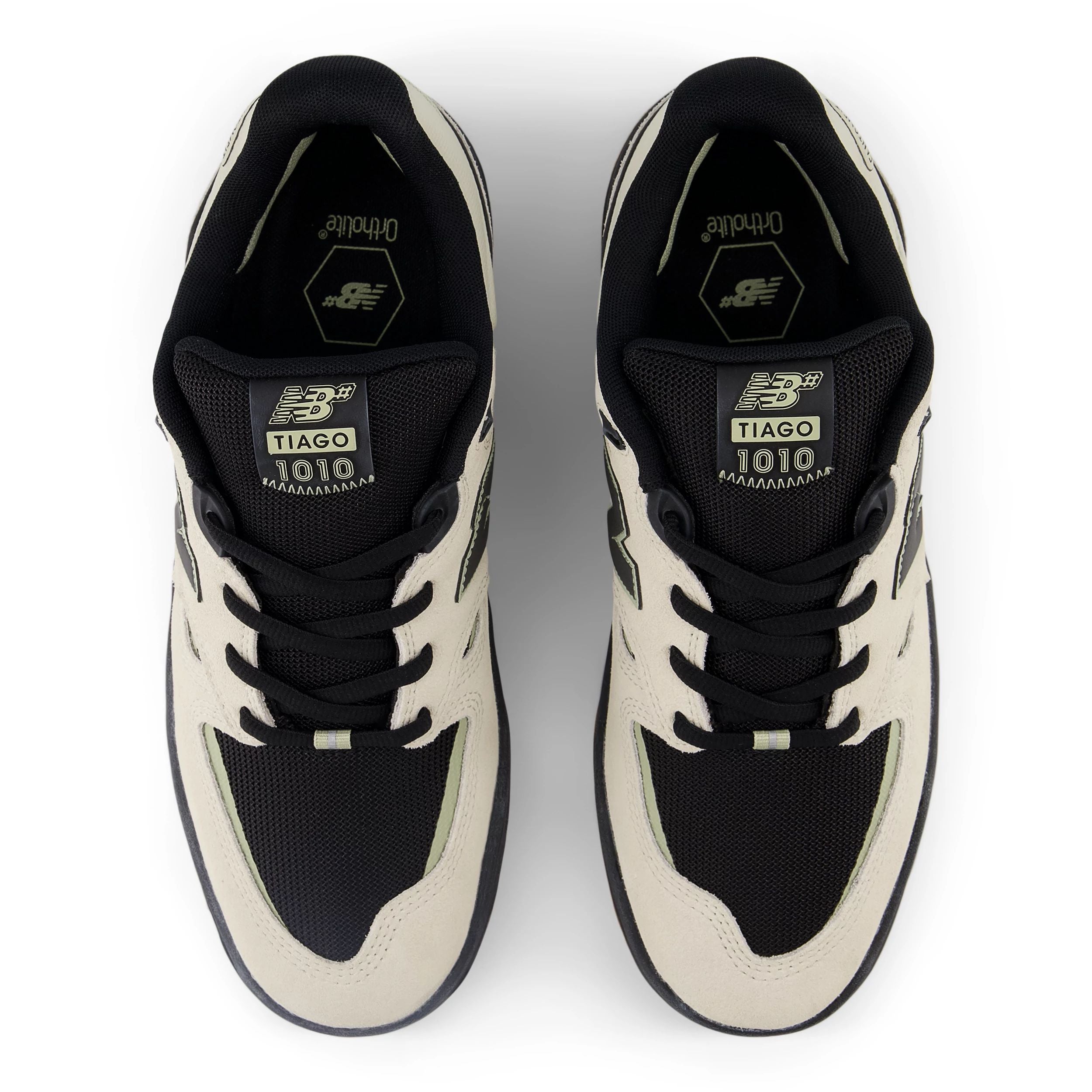 Sea Salt/Black Tiago Lemos NM1010 NB Numeric Skate Shoe Top