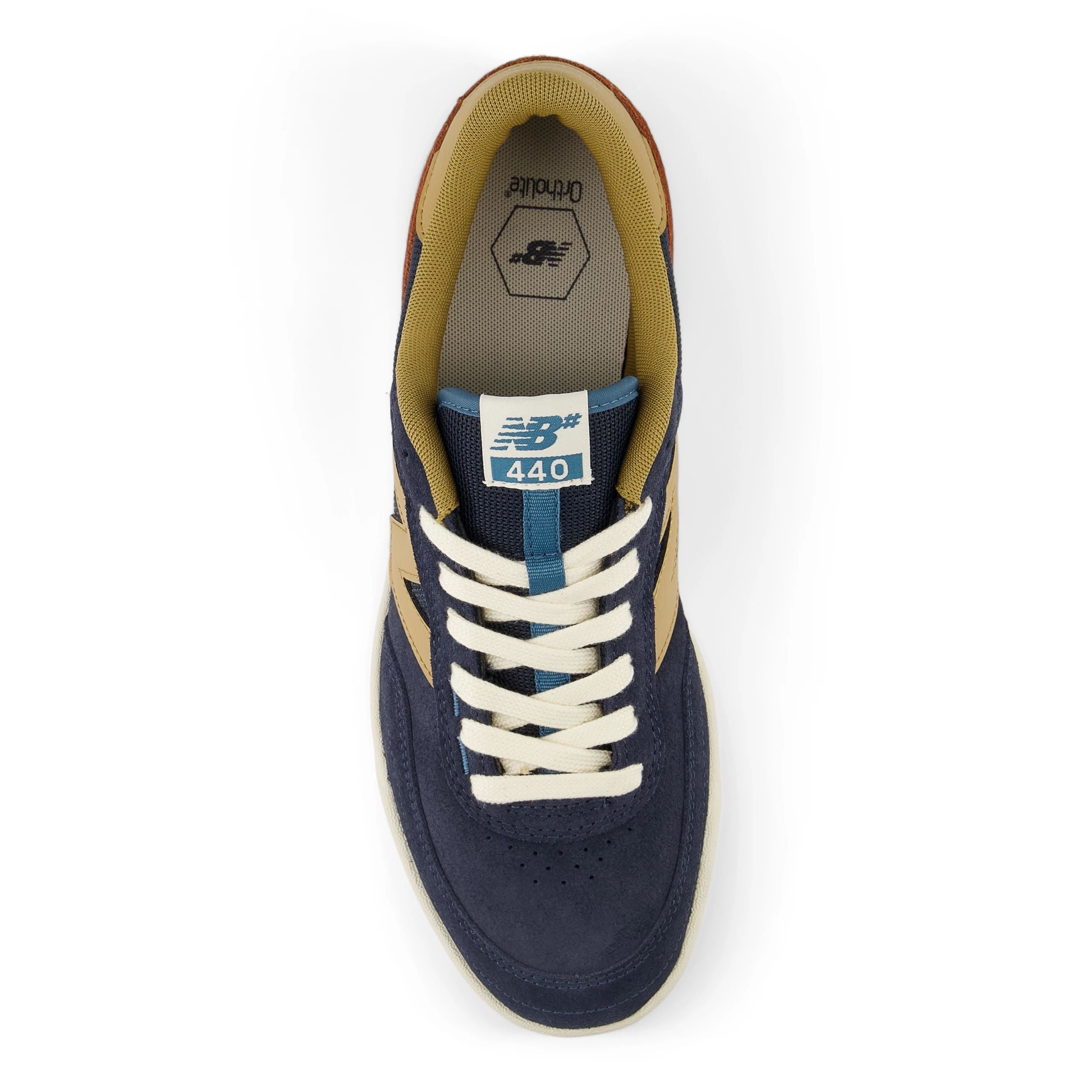 Navy/Tan NM440V2 NB Numeric Skate Shoe Top