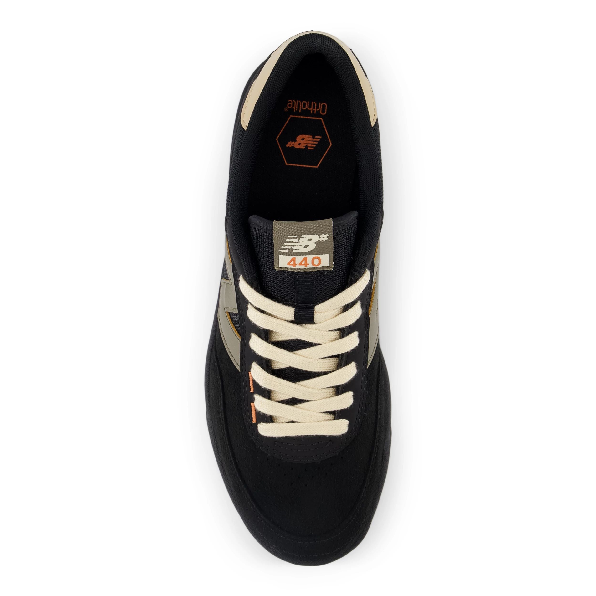 Black/Olive NM440v2 Wide NB Numeric Skate Shoe Top