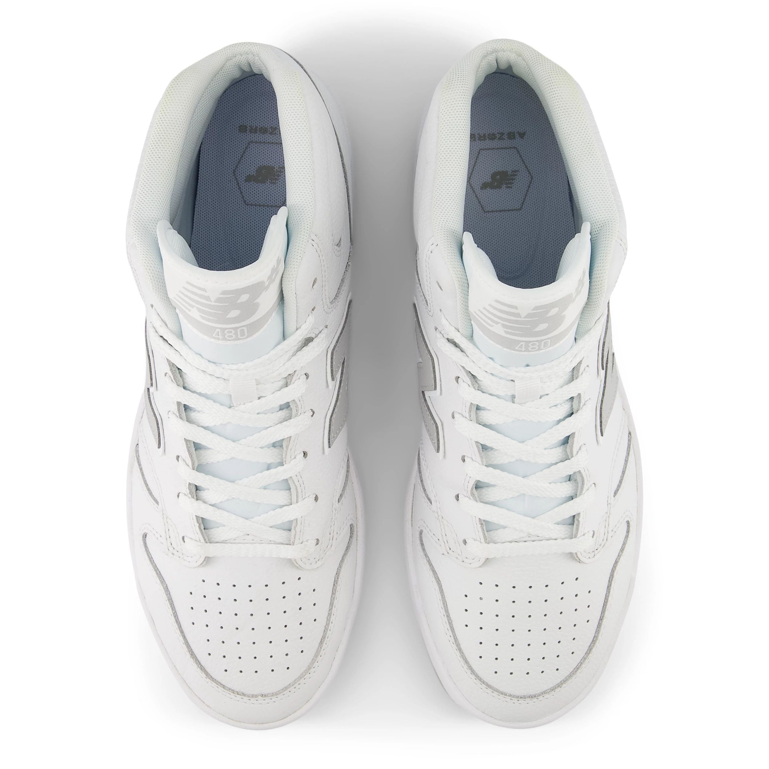 White NM480 High NB Numeric Skate Shoe Top