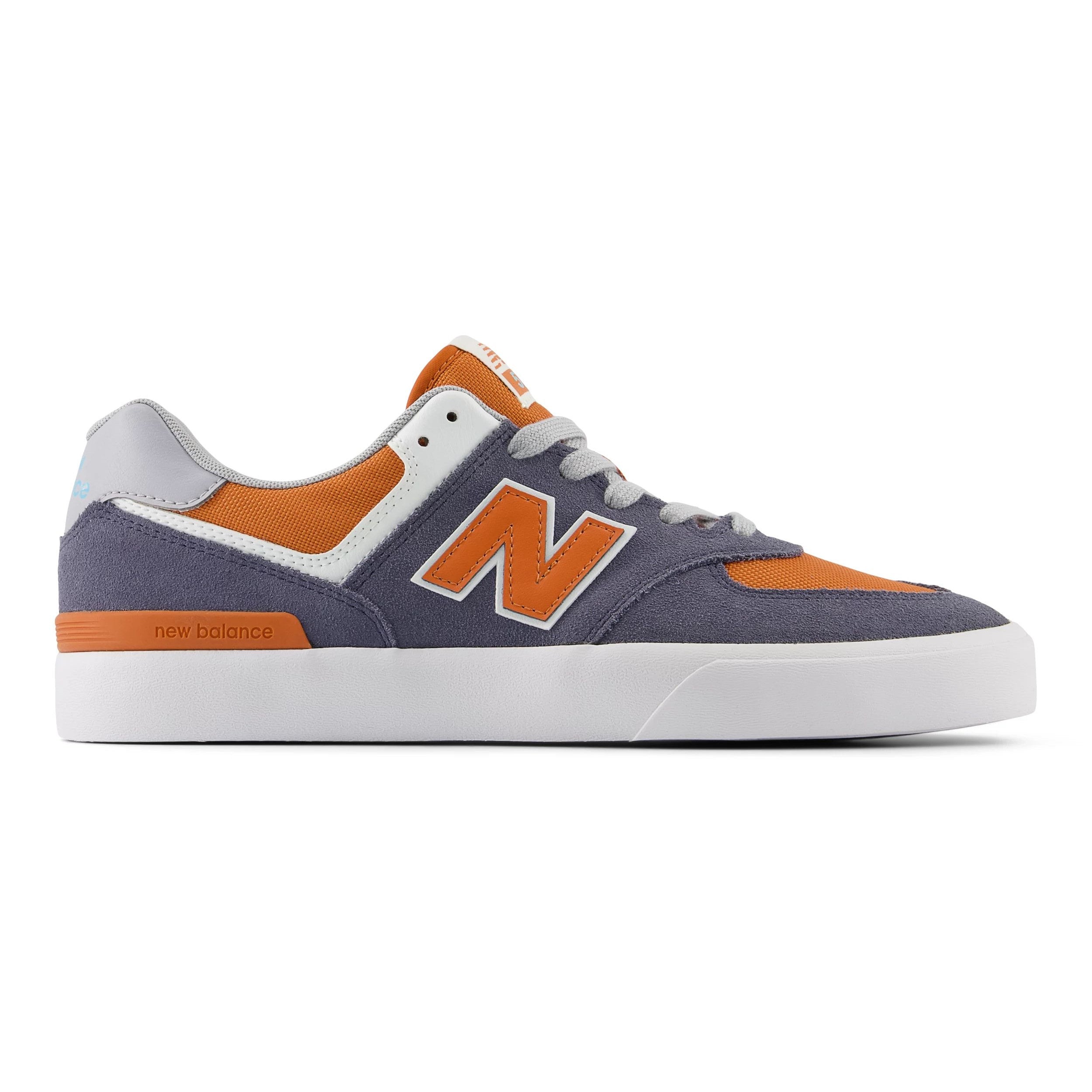 NM574 Vulc Grey/Orange NB Numeric Skate Shoe