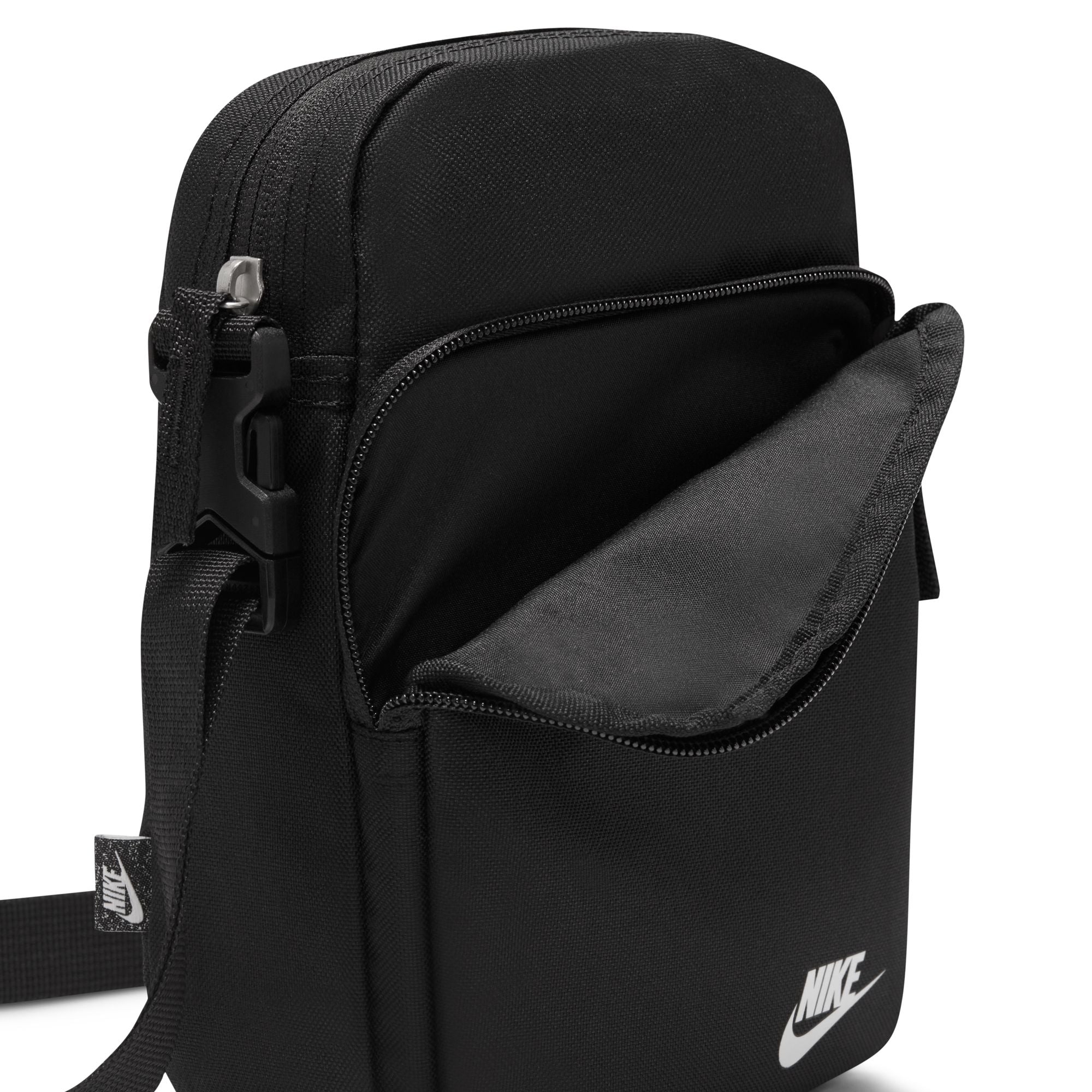 Black Crossbody Heritage Nike Bag Front