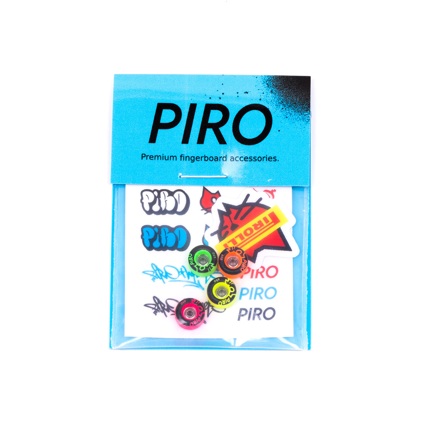 Piro Party Pack 2 Performance Fingerboard Wheels Package