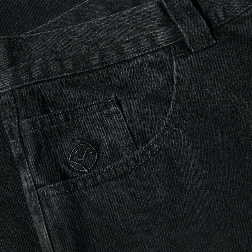 Pitch Black Big Boy Polar Jeans Detail