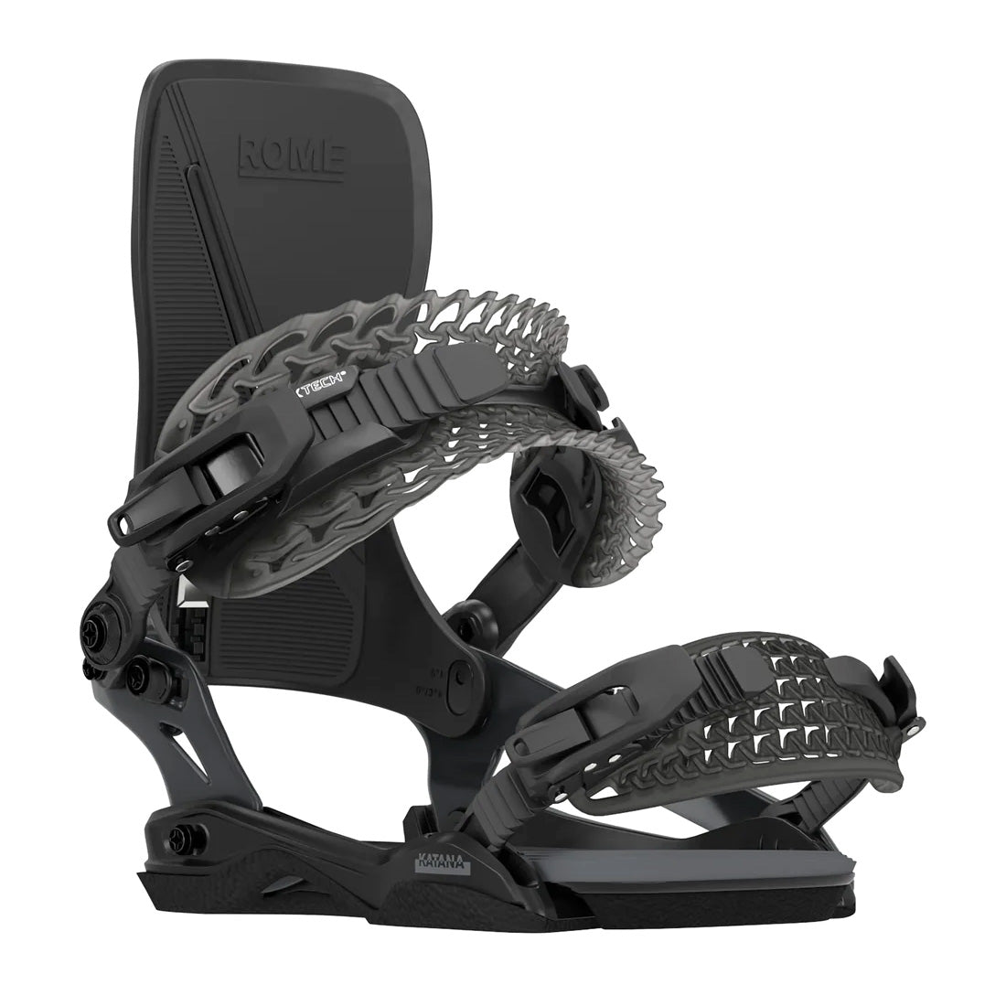 Black 2025 Katana Rome Bindings Front