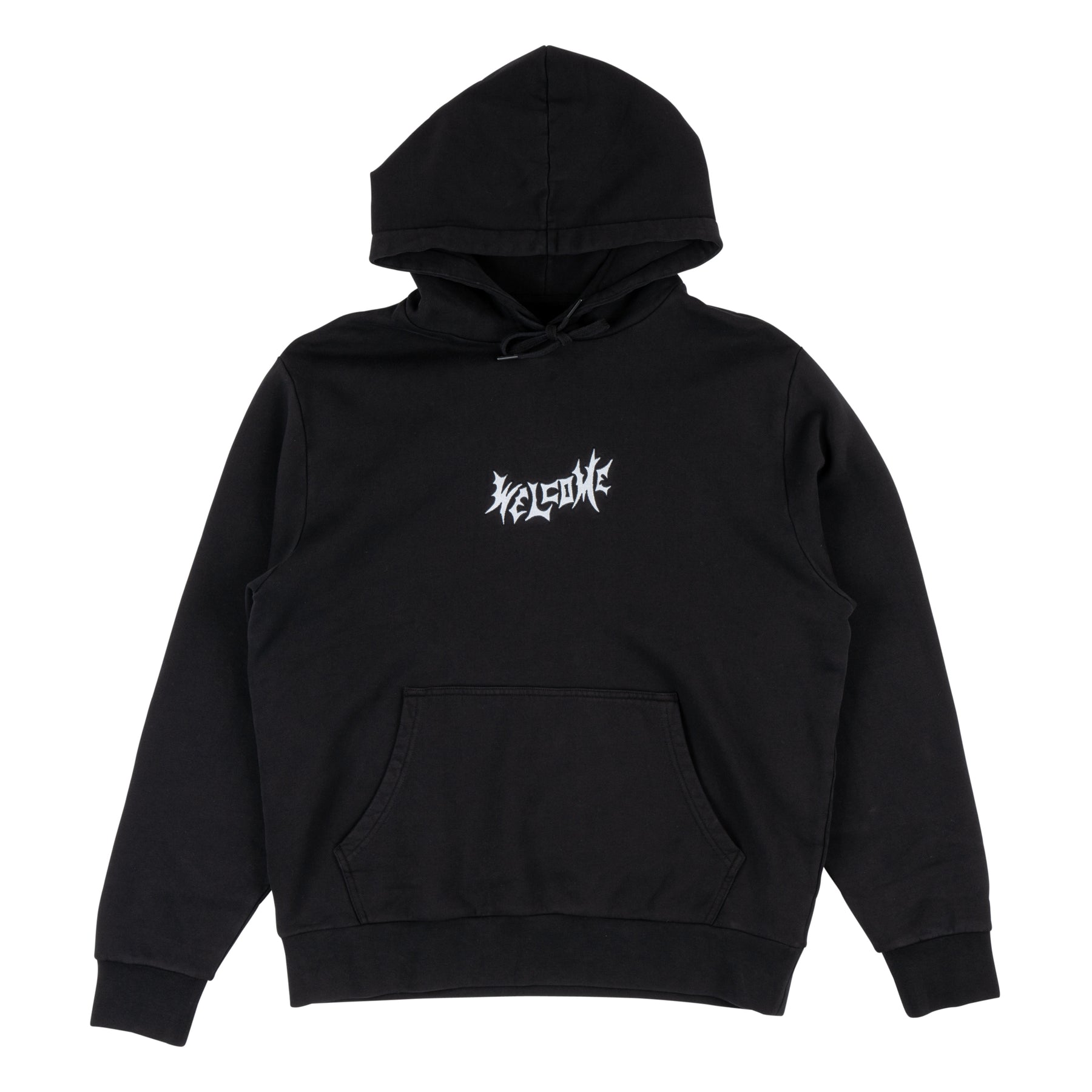 Vintage Black Welcome Skateboards Vampire Hoodie