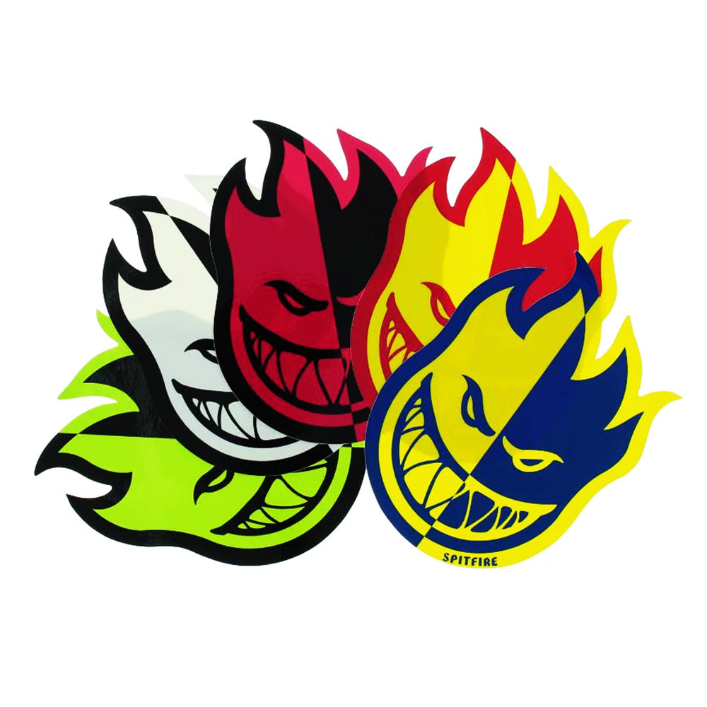 Spitfire Split Bighead Sticker Assorted Colors