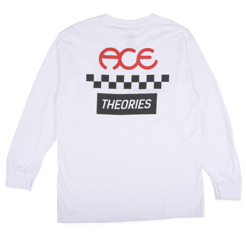 White Theories X Ace Trucks Long Sleeve Tee