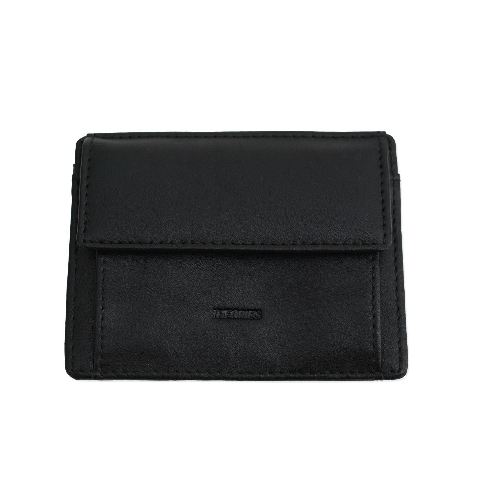 Black Theories Lantern Vegan Leather Wallet Back